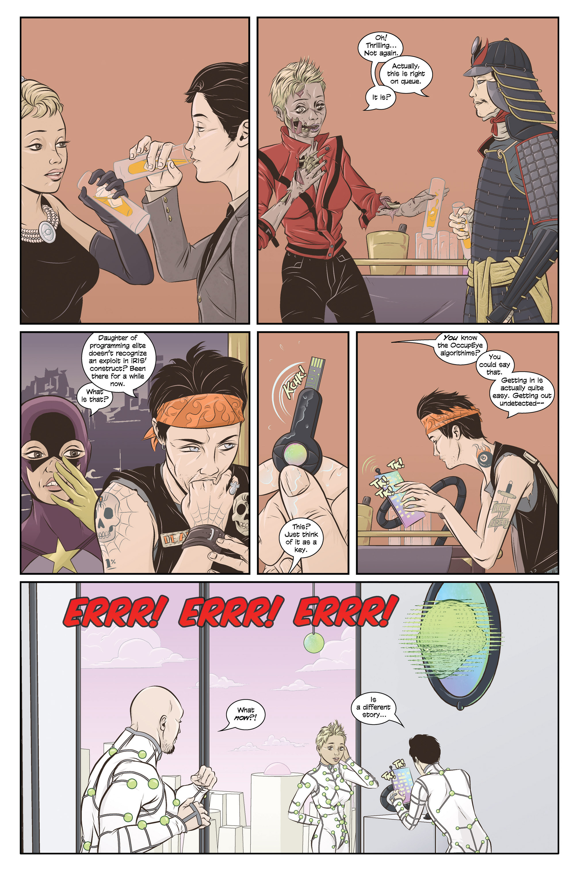 Read online Skinned comic -  Issue #2 - 6