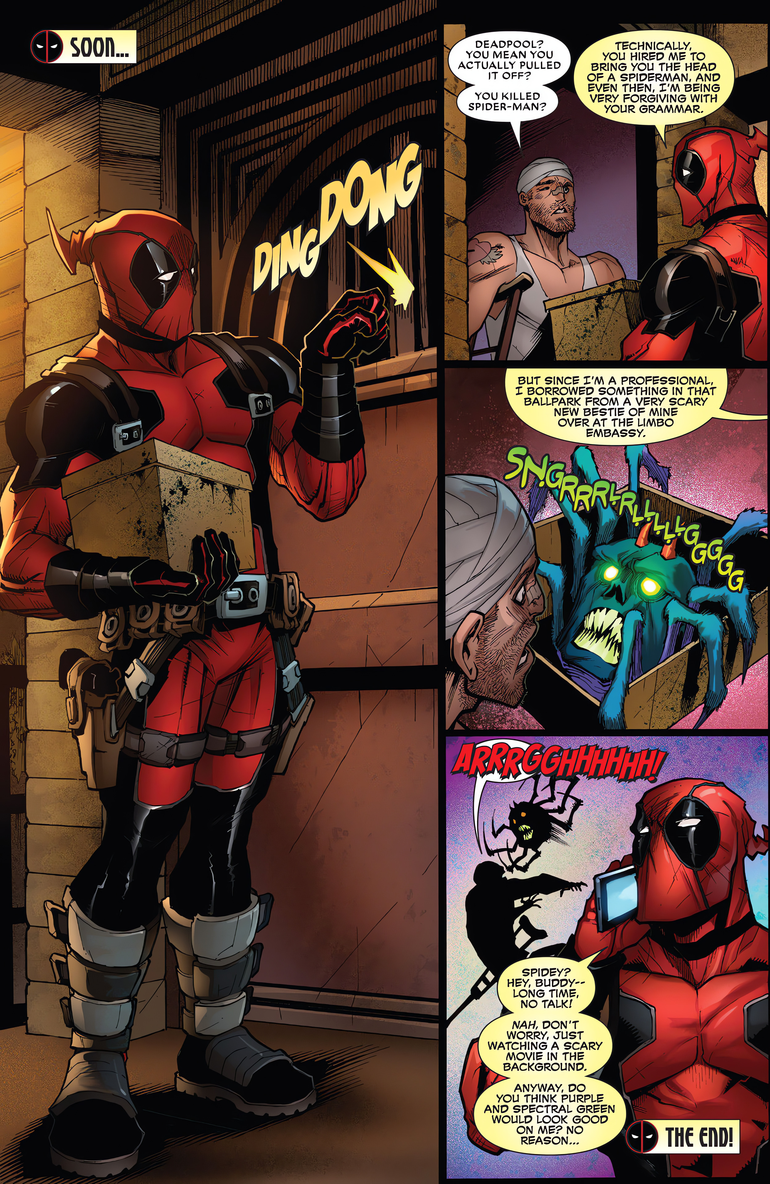 Read online Deadpool: Seven Slaughters comic -  Issue # TPB - 50