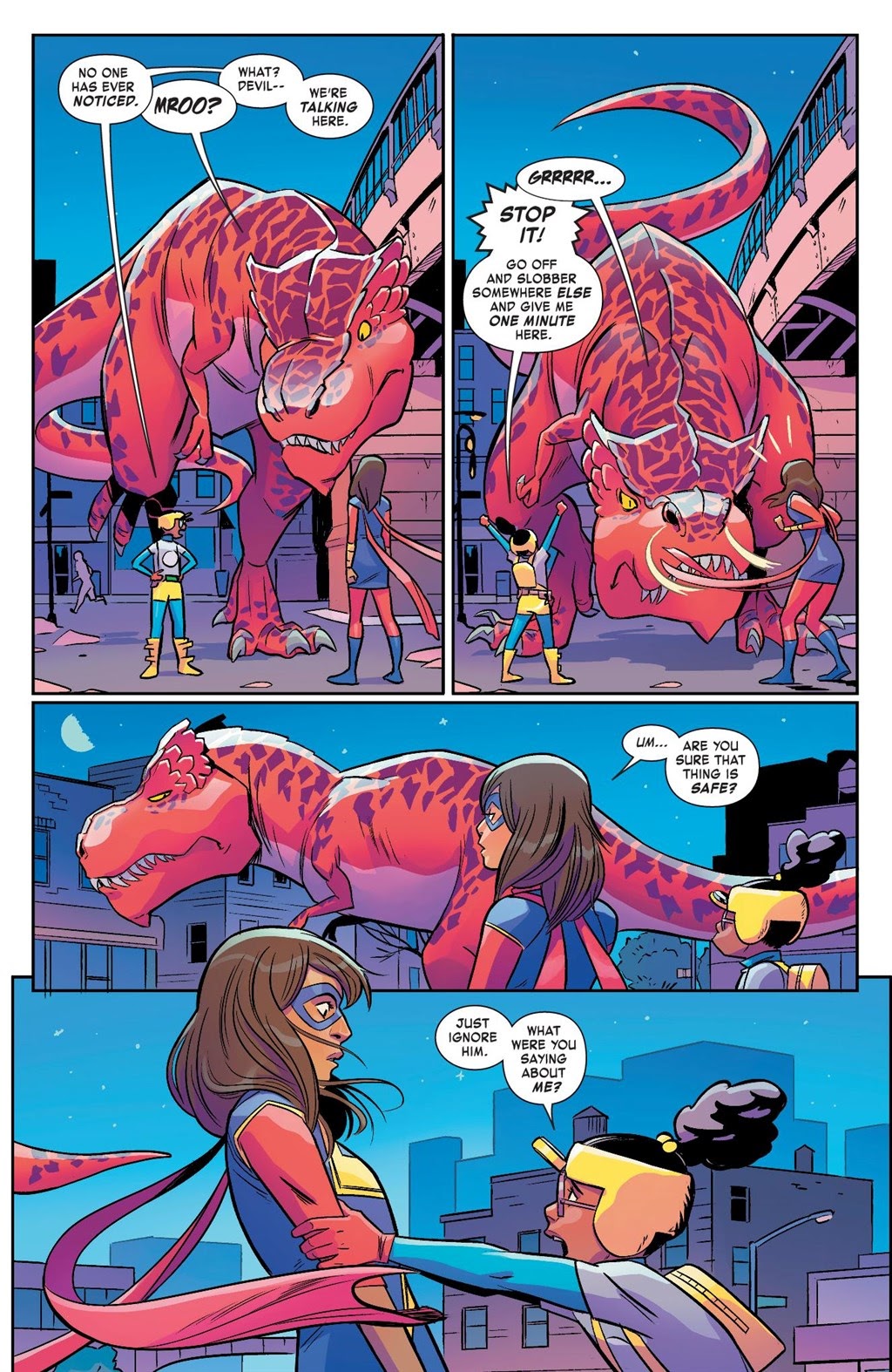 Read online Ms. Marvel Meets The Marvel Universe comic -  Issue # TPB (Part 2) - 100