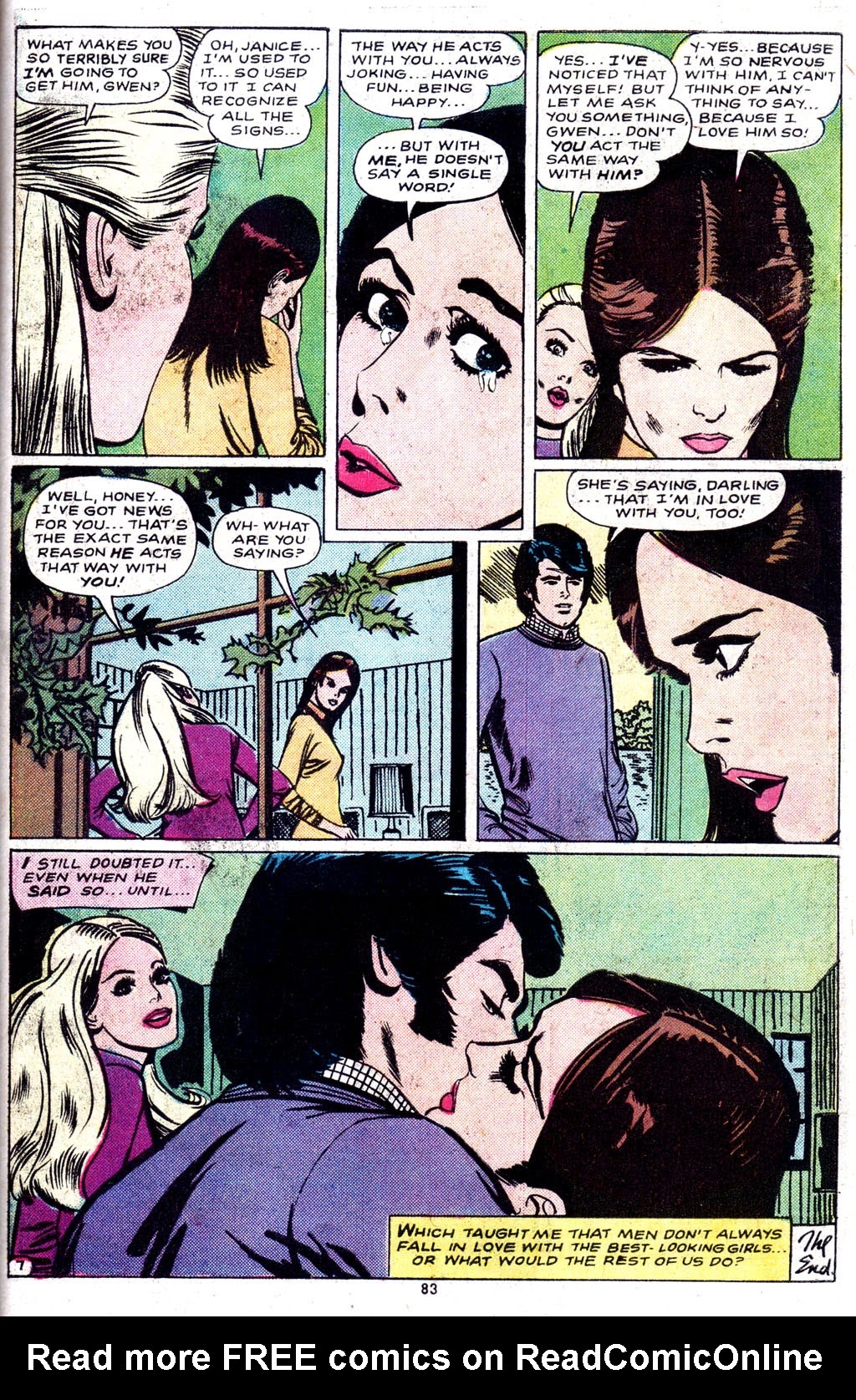 Read online Young Love (1963) comic -  Issue #112 - 83