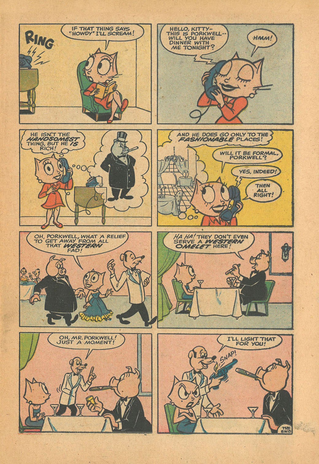 Read online Felix the Cat (1955) comic -  Issue #97 - 11