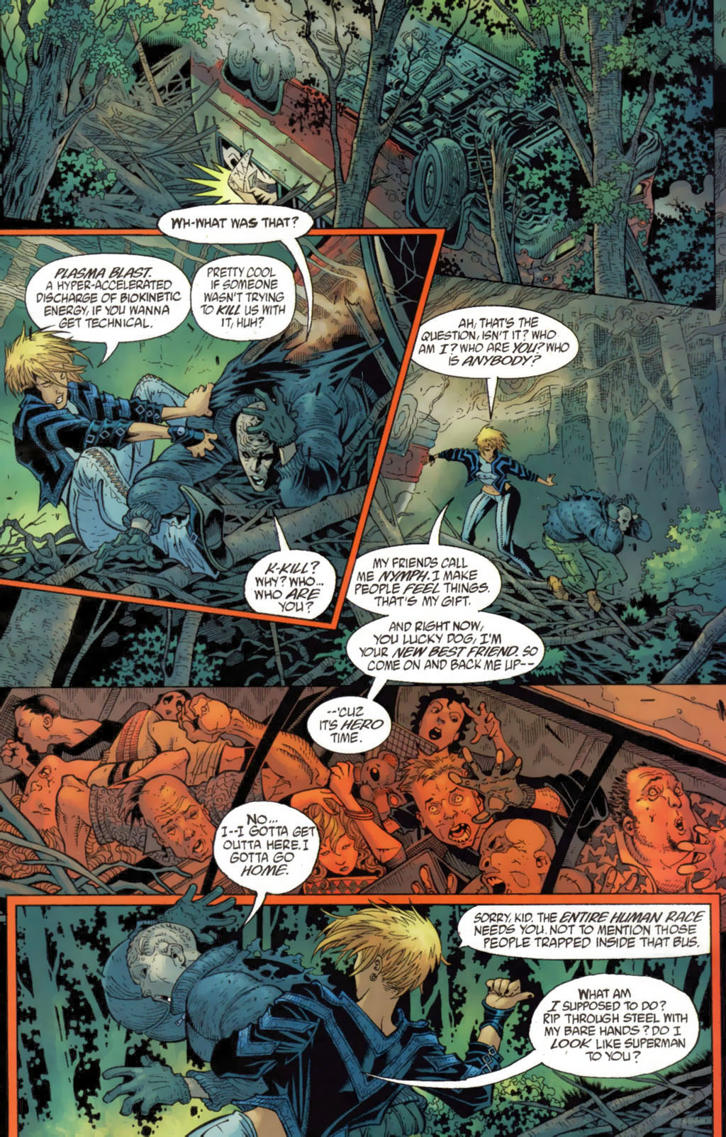 Read online The Human Race comic -  Issue #1 - 11
