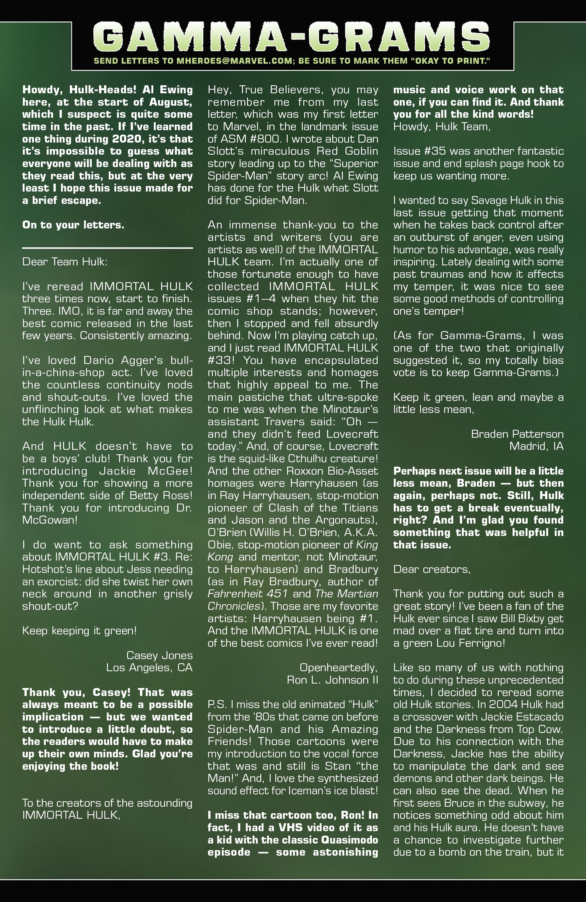 Read online Immortal Hulk comic -  Issue #40 - 20