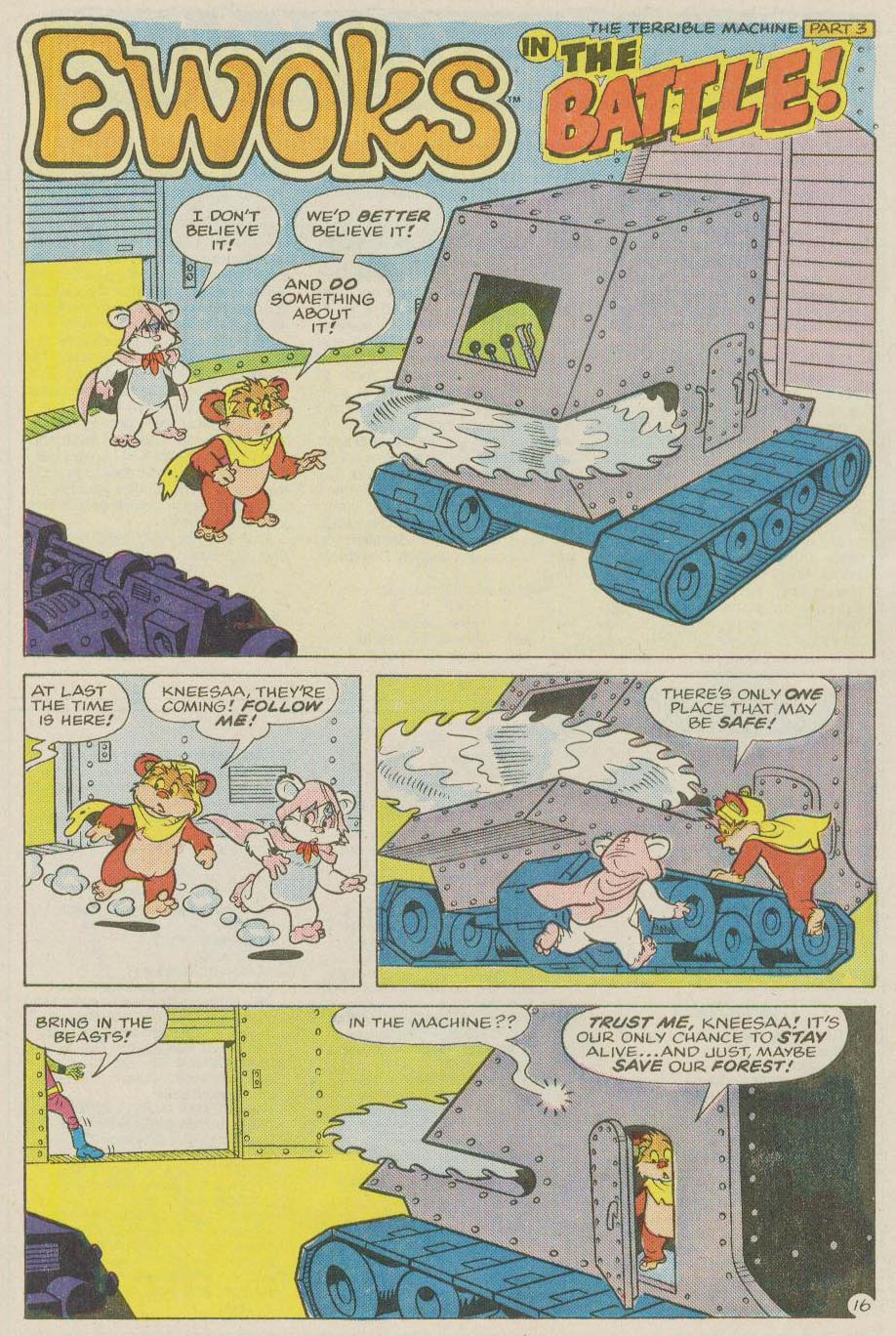 Read online Ewoks (1987) comic -  Issue #5 - 18