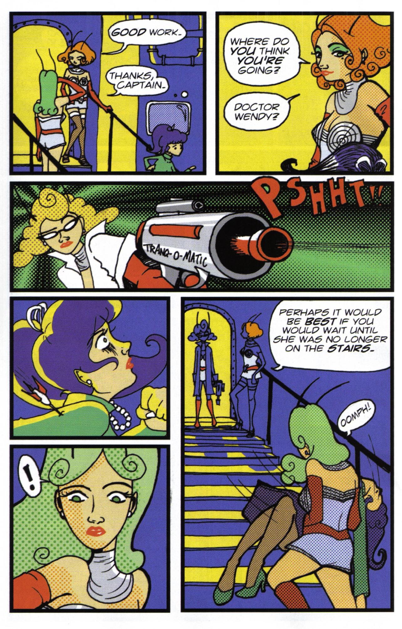 Read online I Was Kidnapped By Lesbian Pirates From Outer Space comic -  Issue #1 - 18