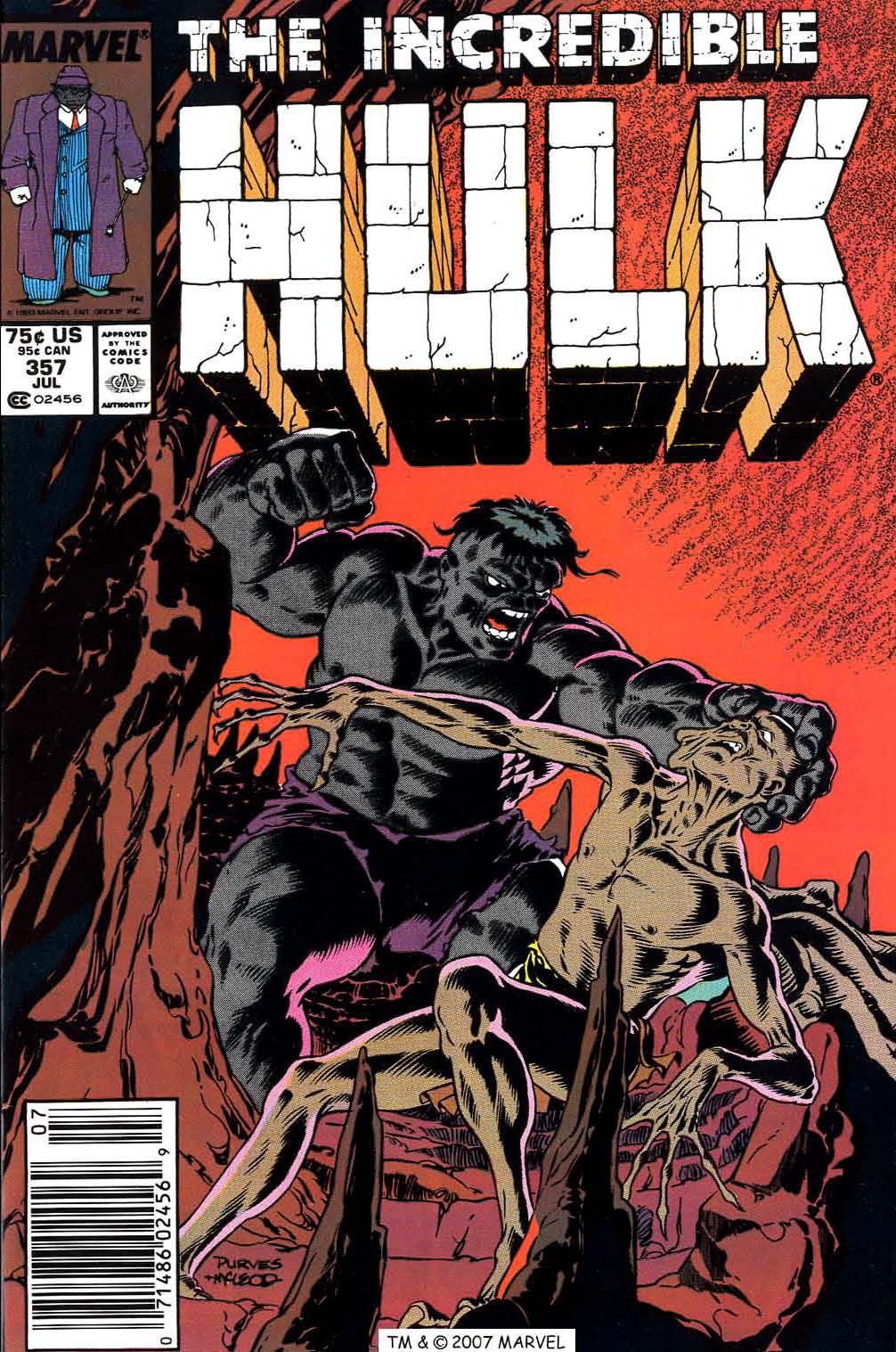 Read online The Incredible Hulk (1968) comic -  Issue #357 - 1