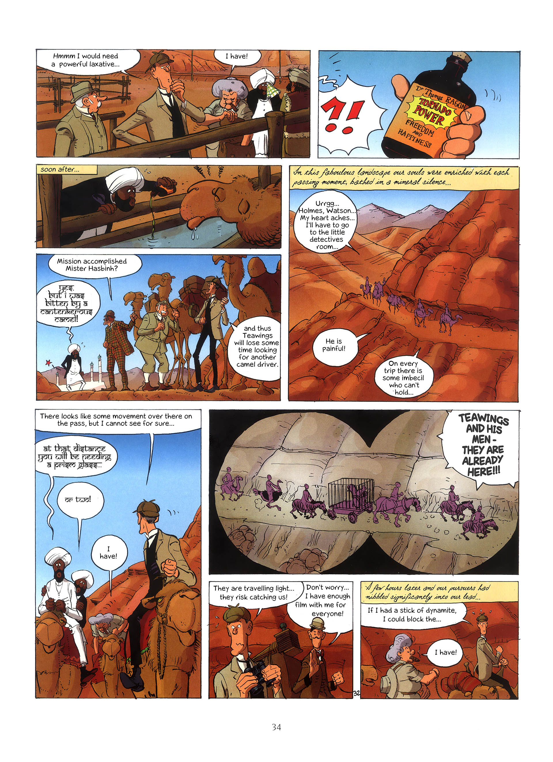 Read online Baker Street (2000) comic -  Issue #3 - 34