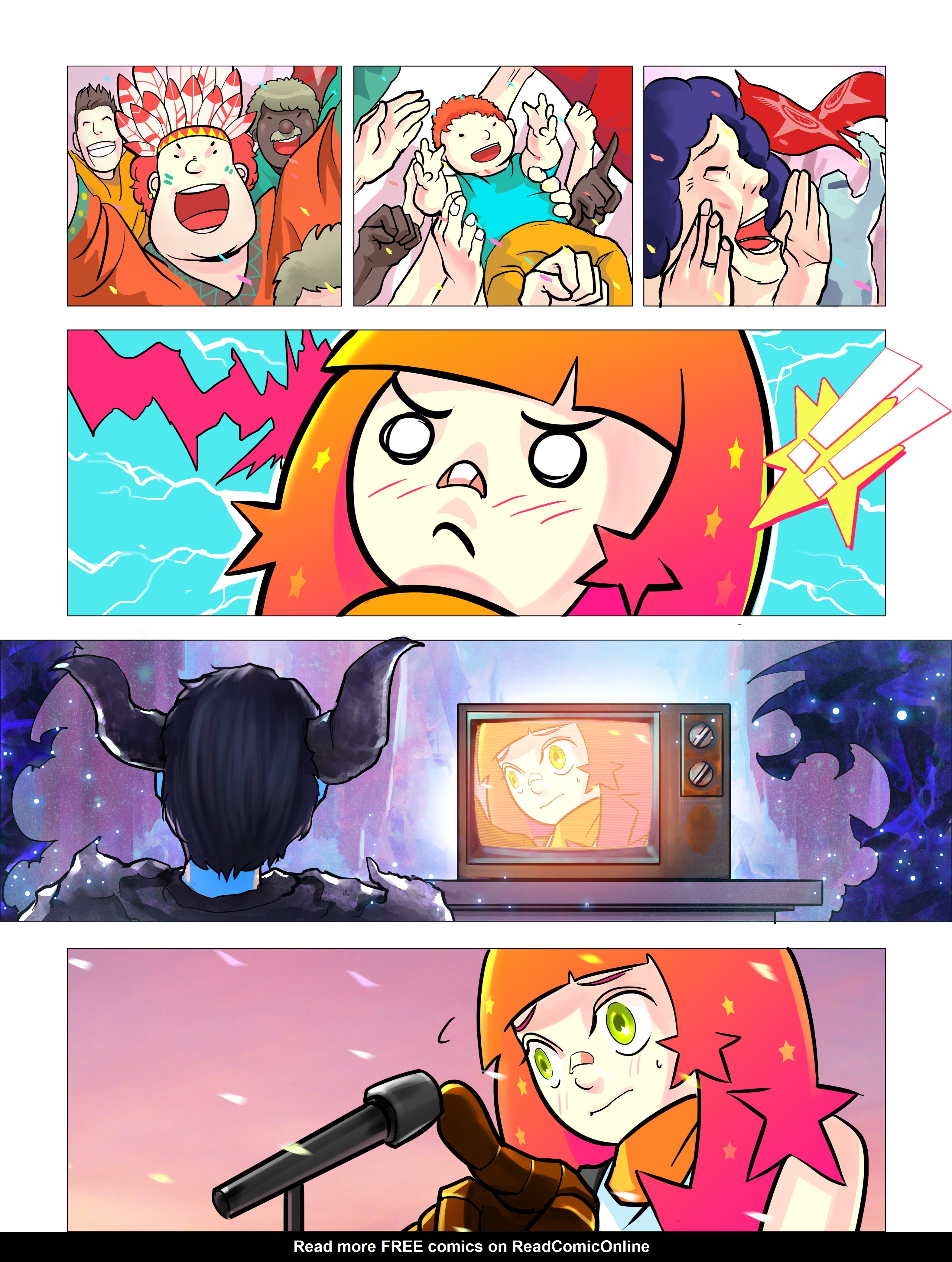 Read online Starpunch Girl comic -  Issue #4 - 4