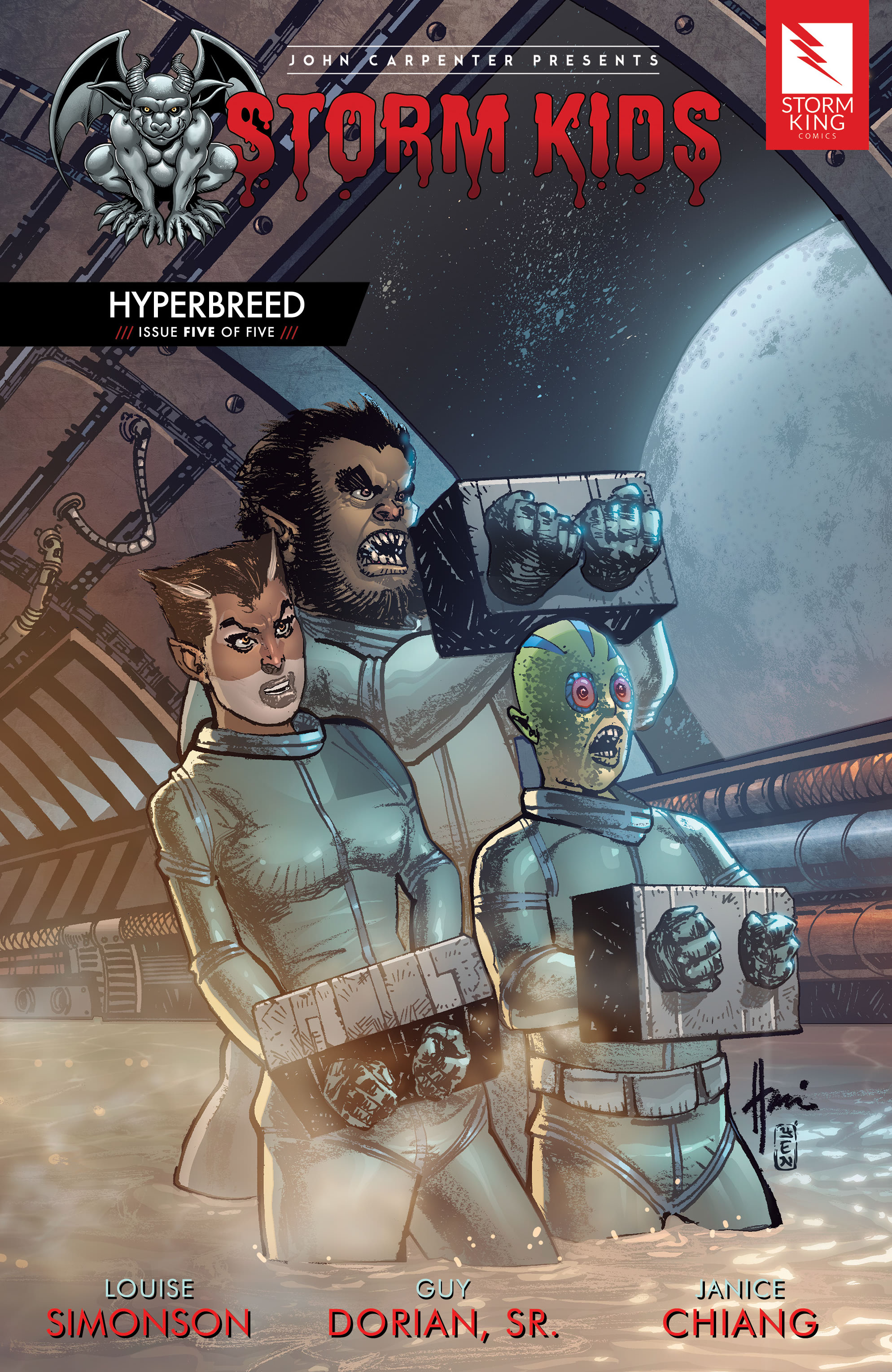 Read online John Carpenter Presents Storm Kids: Hyperbreed comic -  Issue #5 - 1