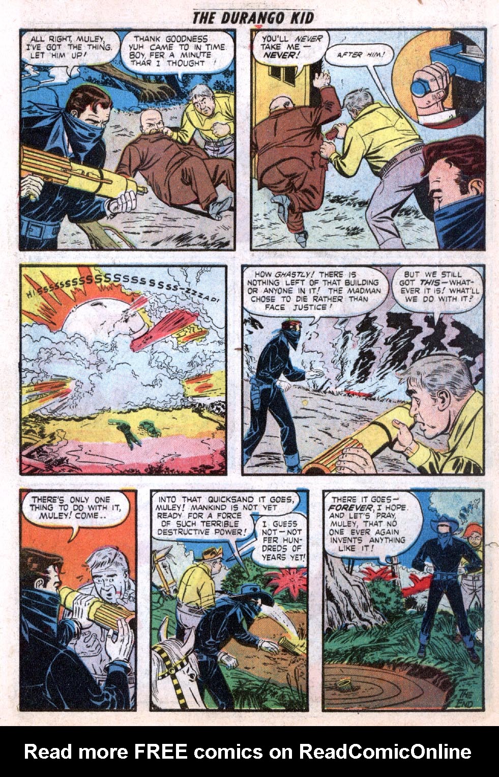 Read online Charles Starrett as The Durango Kid comic -  Issue #7 - 10