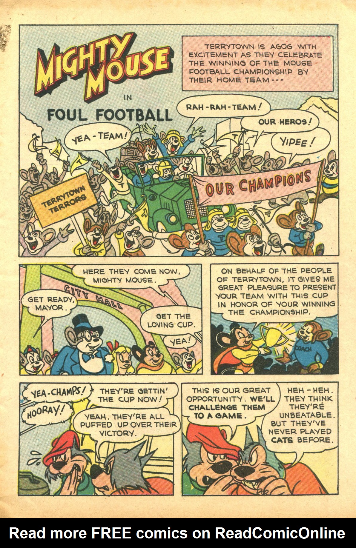 Read online Paul Terry's Mighty Mouse Comics comic -  Issue #39 - 19