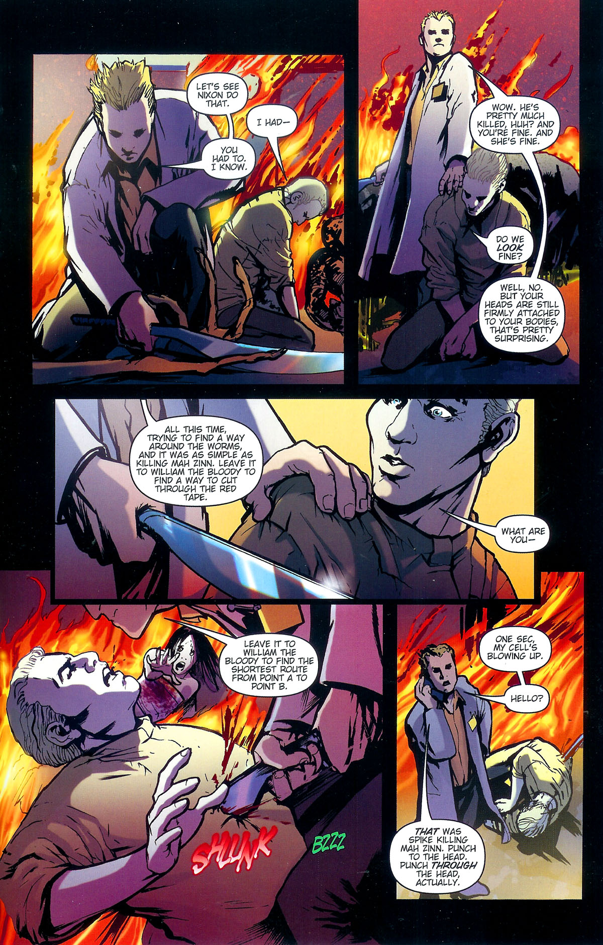 Read online Spike: Asylum comic -  Issue #4 - 19