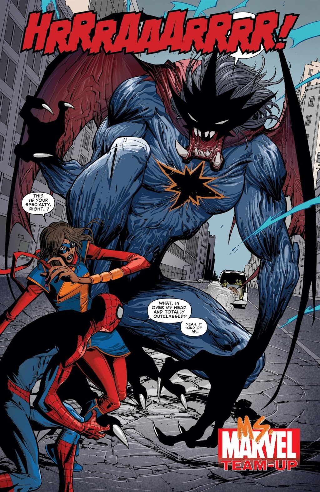 Read online Ms. Marvel Meets The Marvel Universe comic -  Issue # TPB (Part 2) - 1