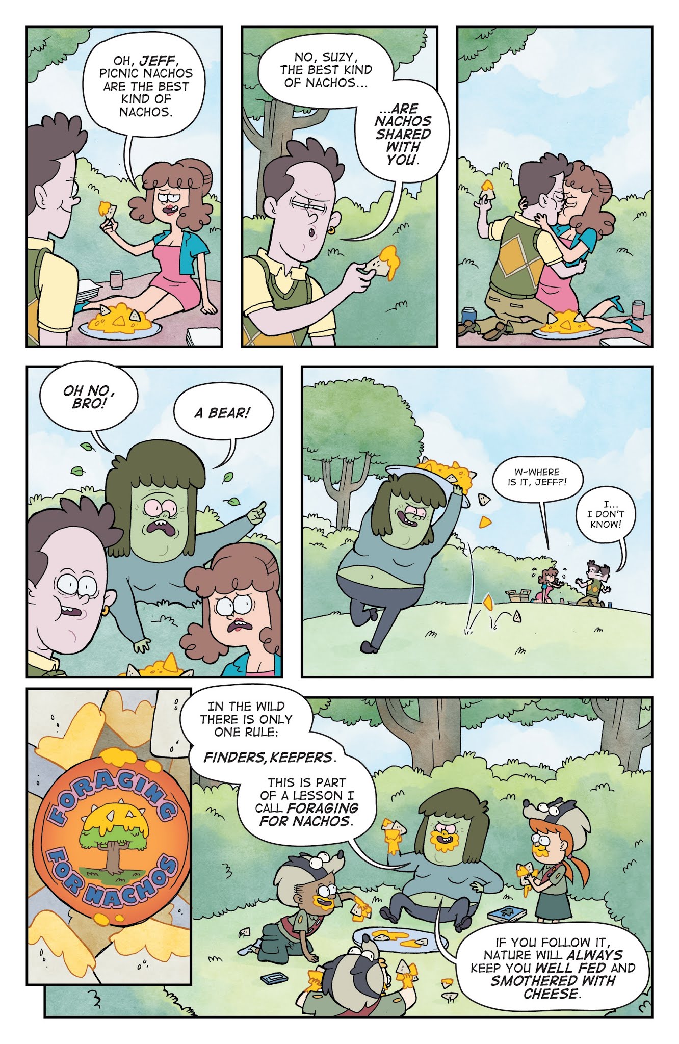 Read online Regular Show: Parks and Wreck comic -  Issue # TPB - 30