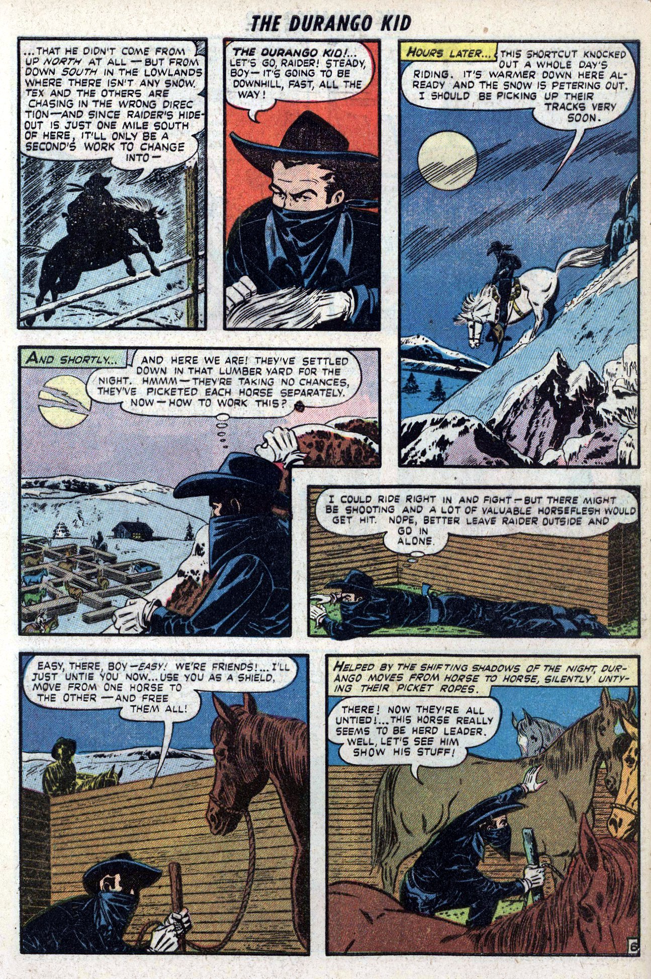 Read online Charles Starrett as The Durango Kid comic -  Issue #6 - 32