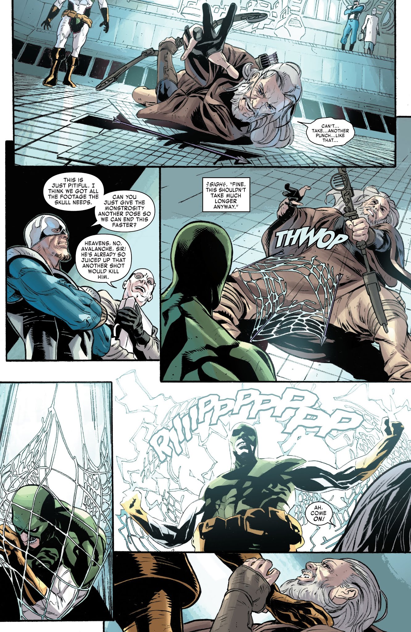 Read online Old Man Hawkeye comic -  Issue #11 - 11