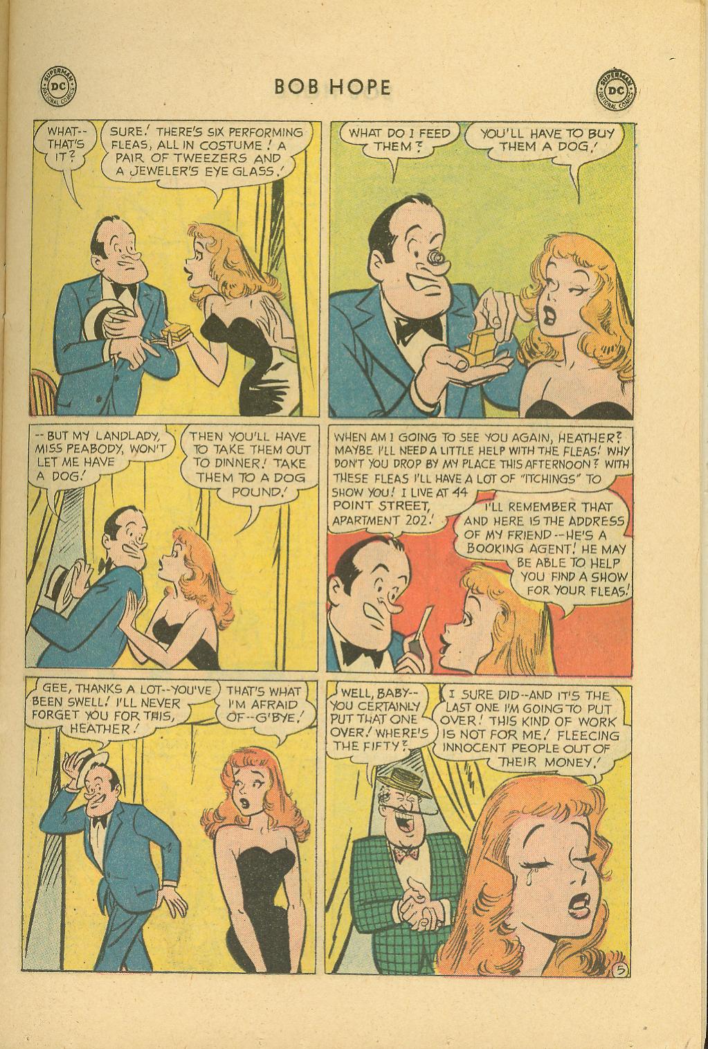 Read online The Adventures of Bob Hope comic -  Issue #67 - 7