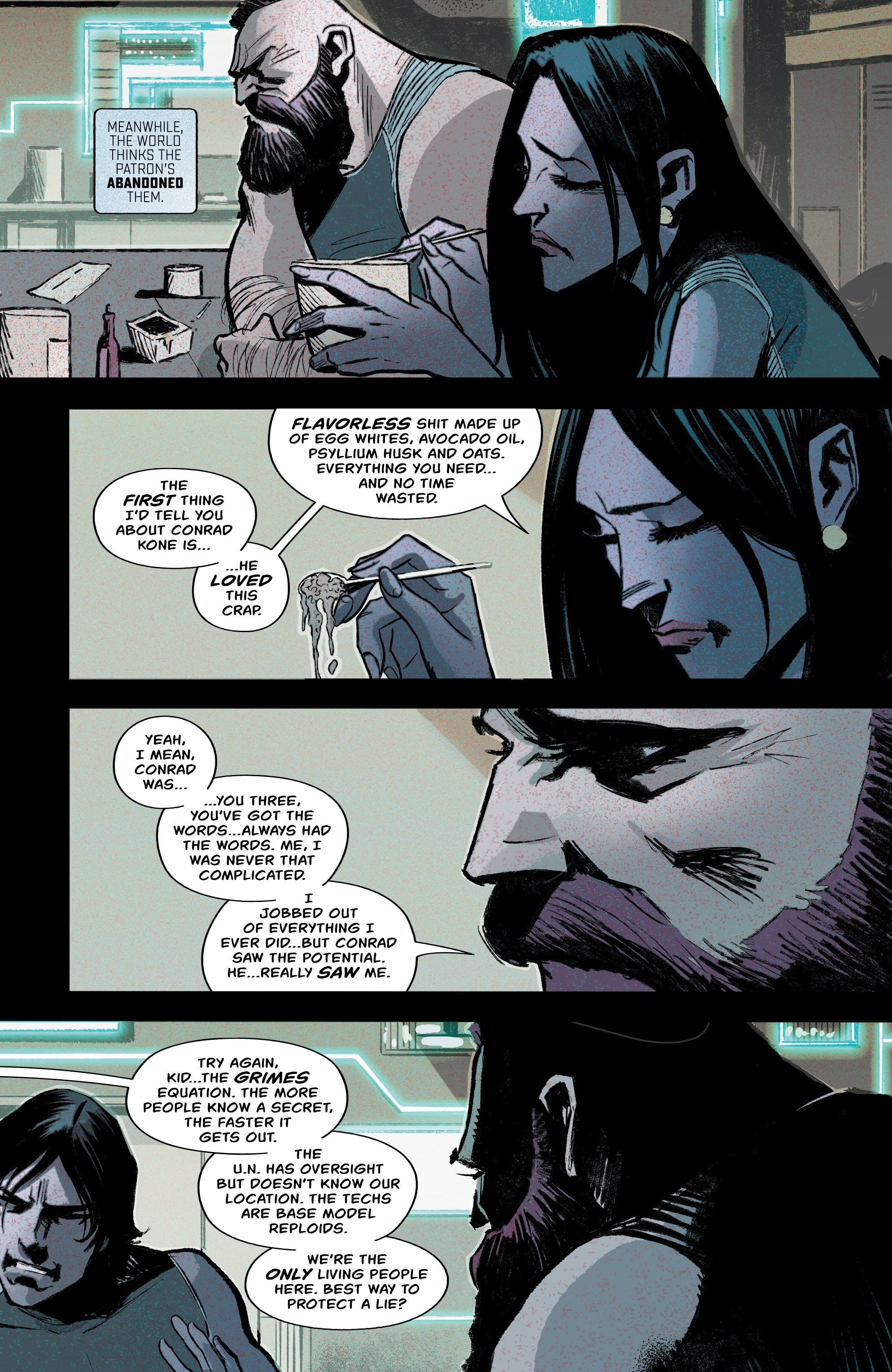Read online Project Patron comic -  Issue #3 - 5