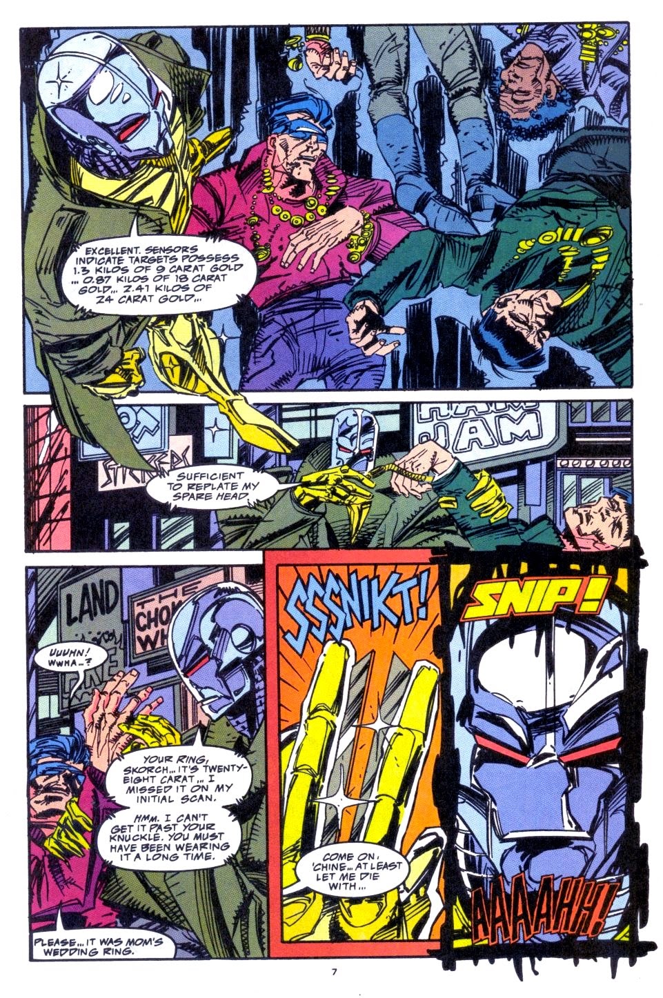 Read online Punisher 2099 comic -  Issue #18 - 7