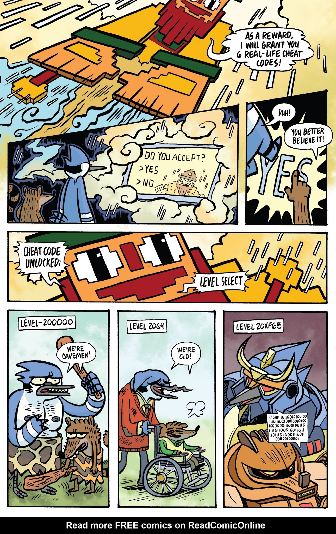Read online Regular Show: Parks and Wreck comic -  Issue # TPB - 21