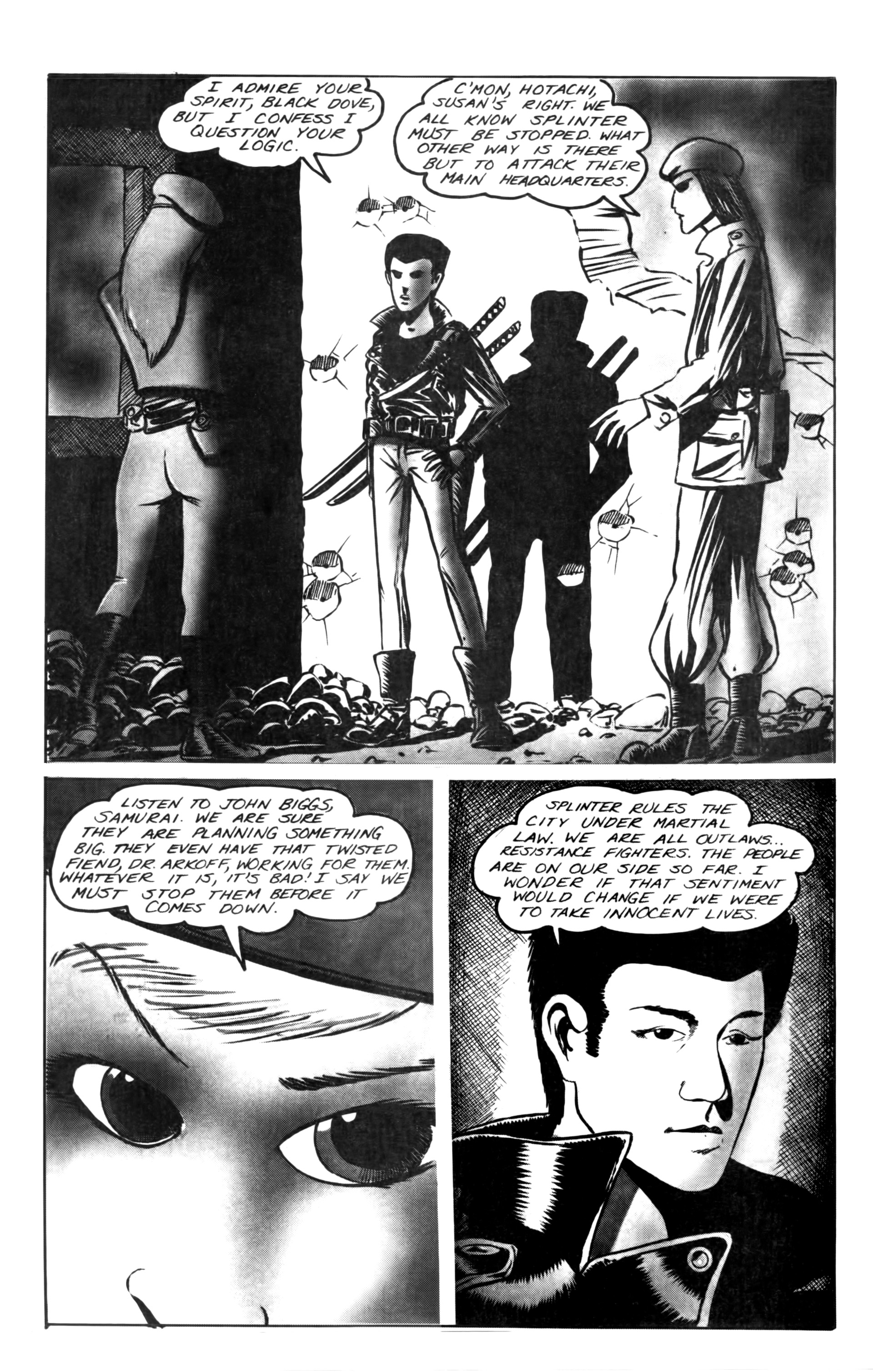 Read online Samurai (1988) comic -  Issue #3 - 4