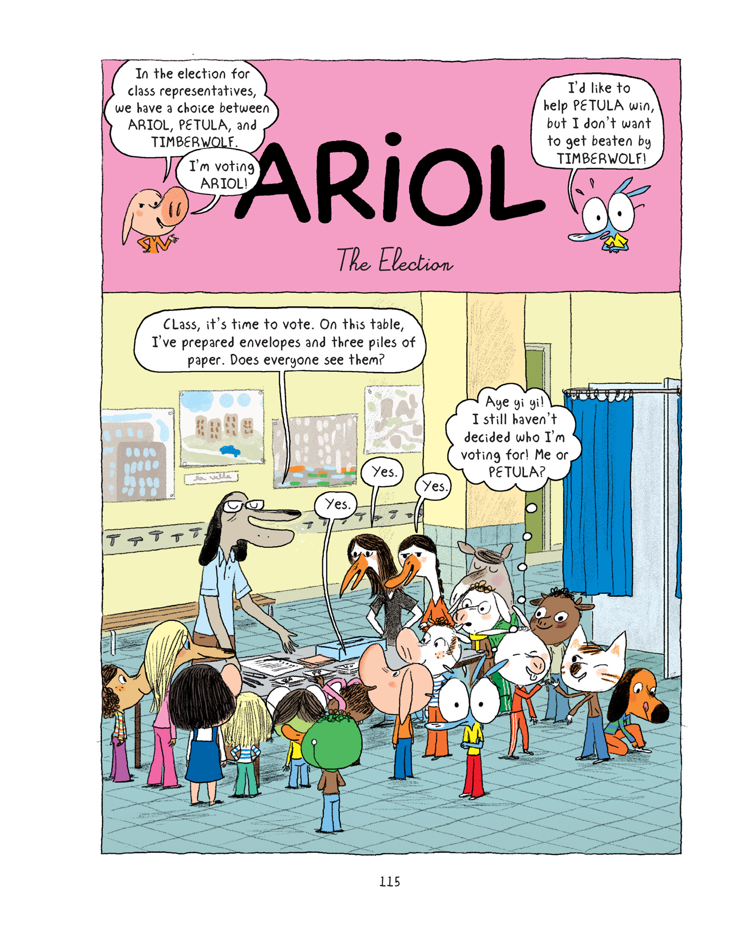 Read online Ariol comic -  Issue # TPB 6 - 116