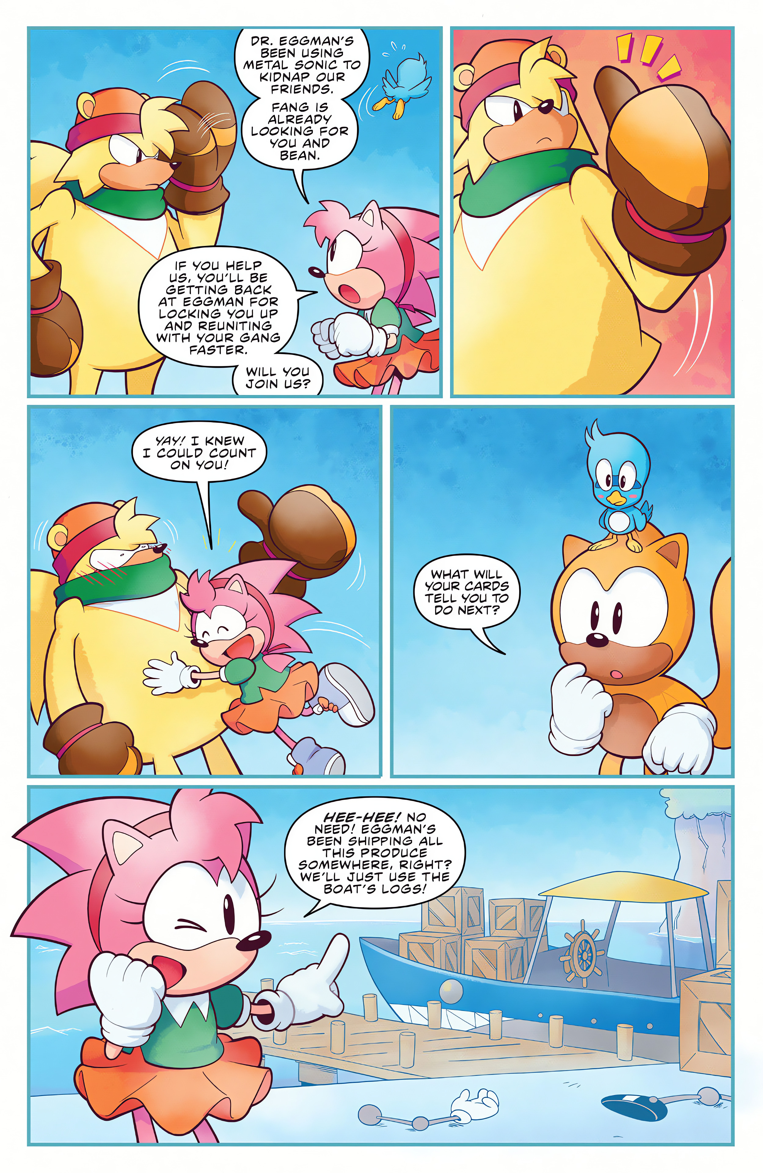Read online Sonic the Hedgehog: Amy's 30th Anniversary Special comic -  Issue # Full - 19