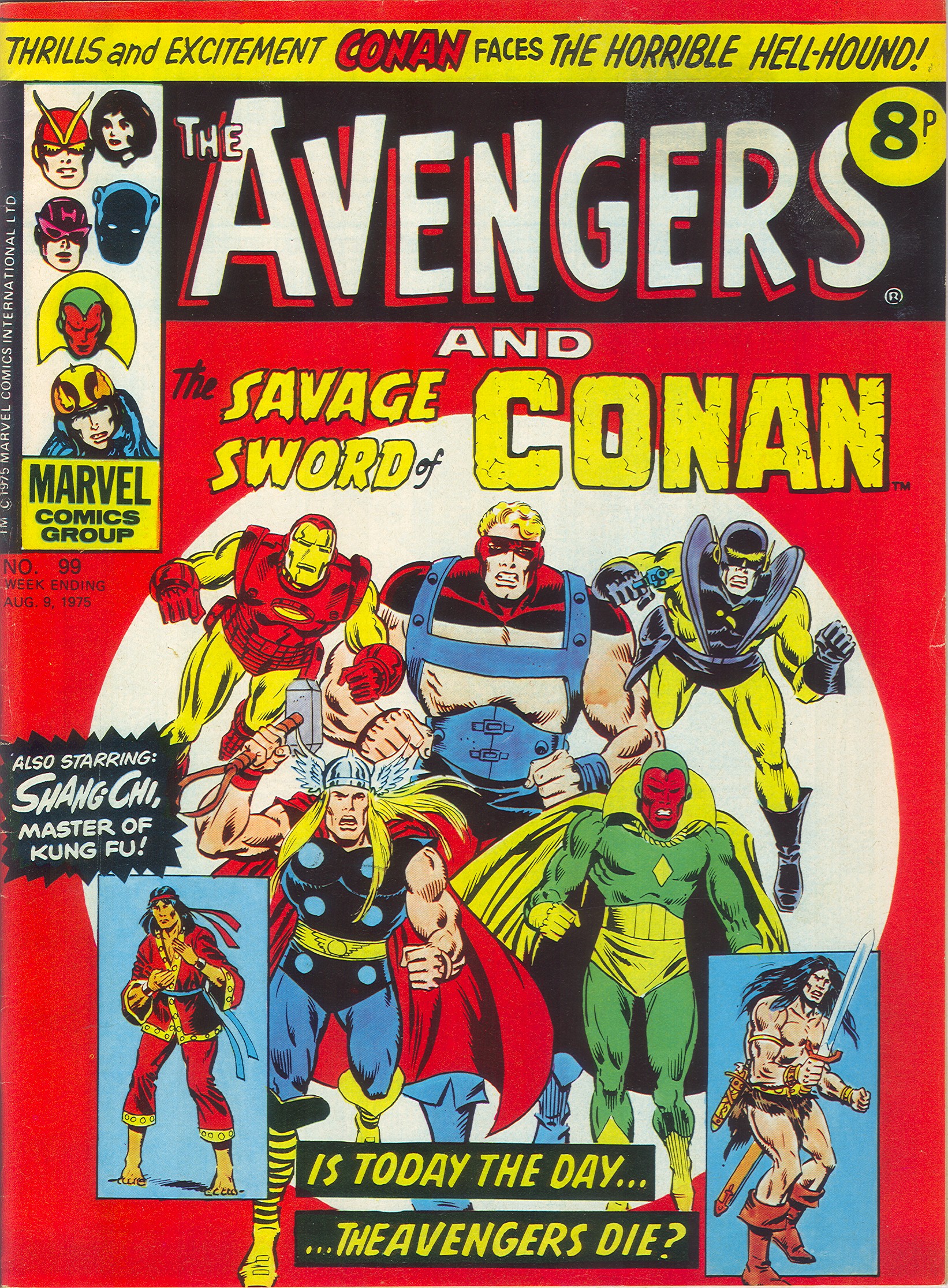 Read online The Avengers (1973) comic -  Issue #99 - 1