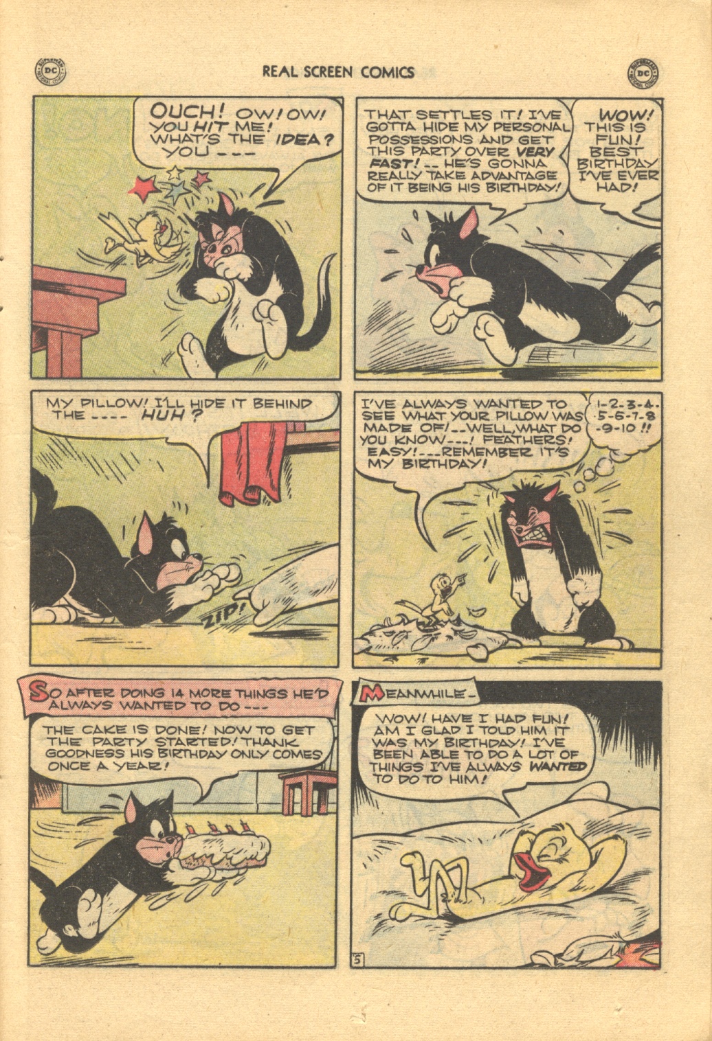 Read online Real Screen Comics comic -  Issue #33 - 17