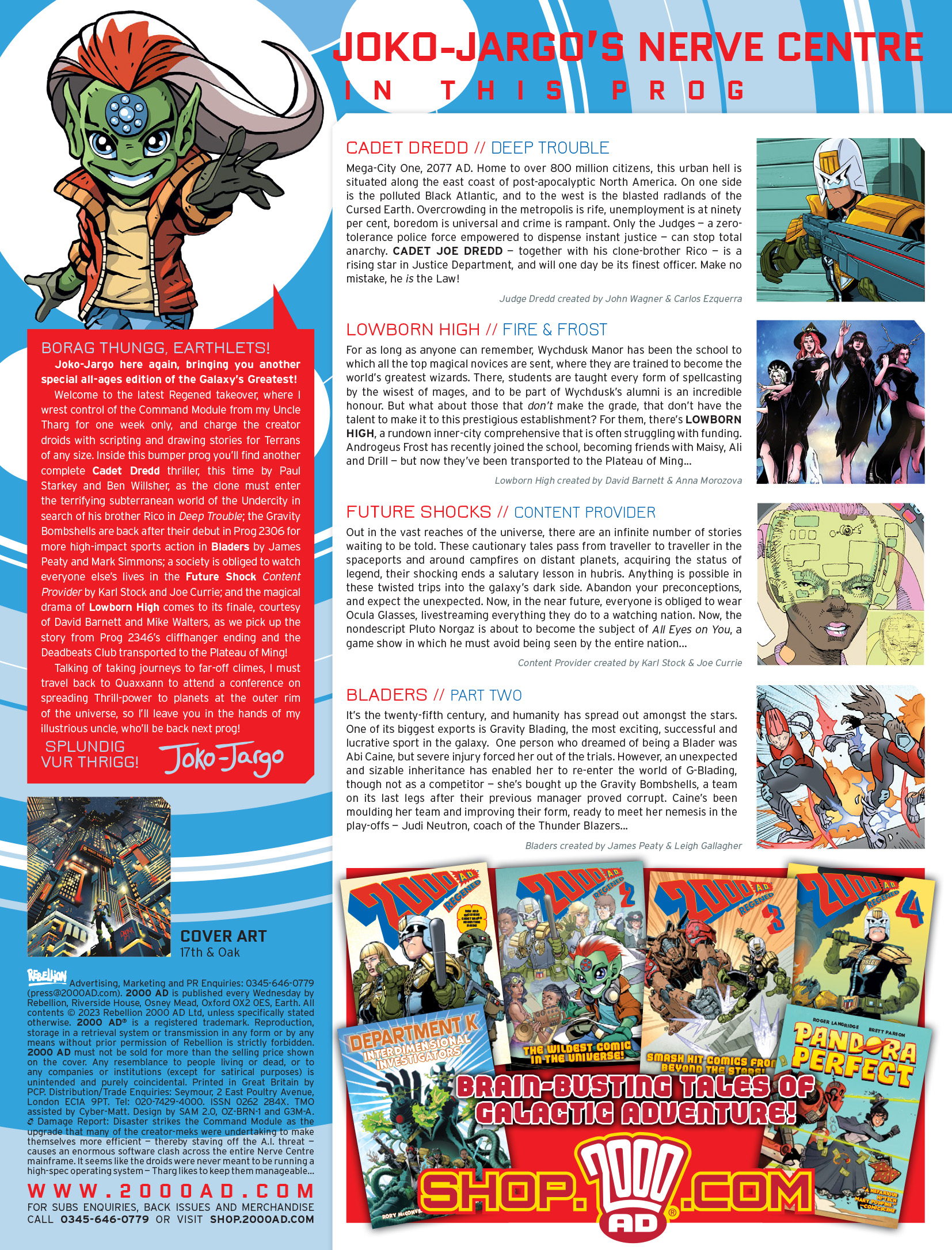 Read online 2000 AD comic -  Issue #2356 - 2