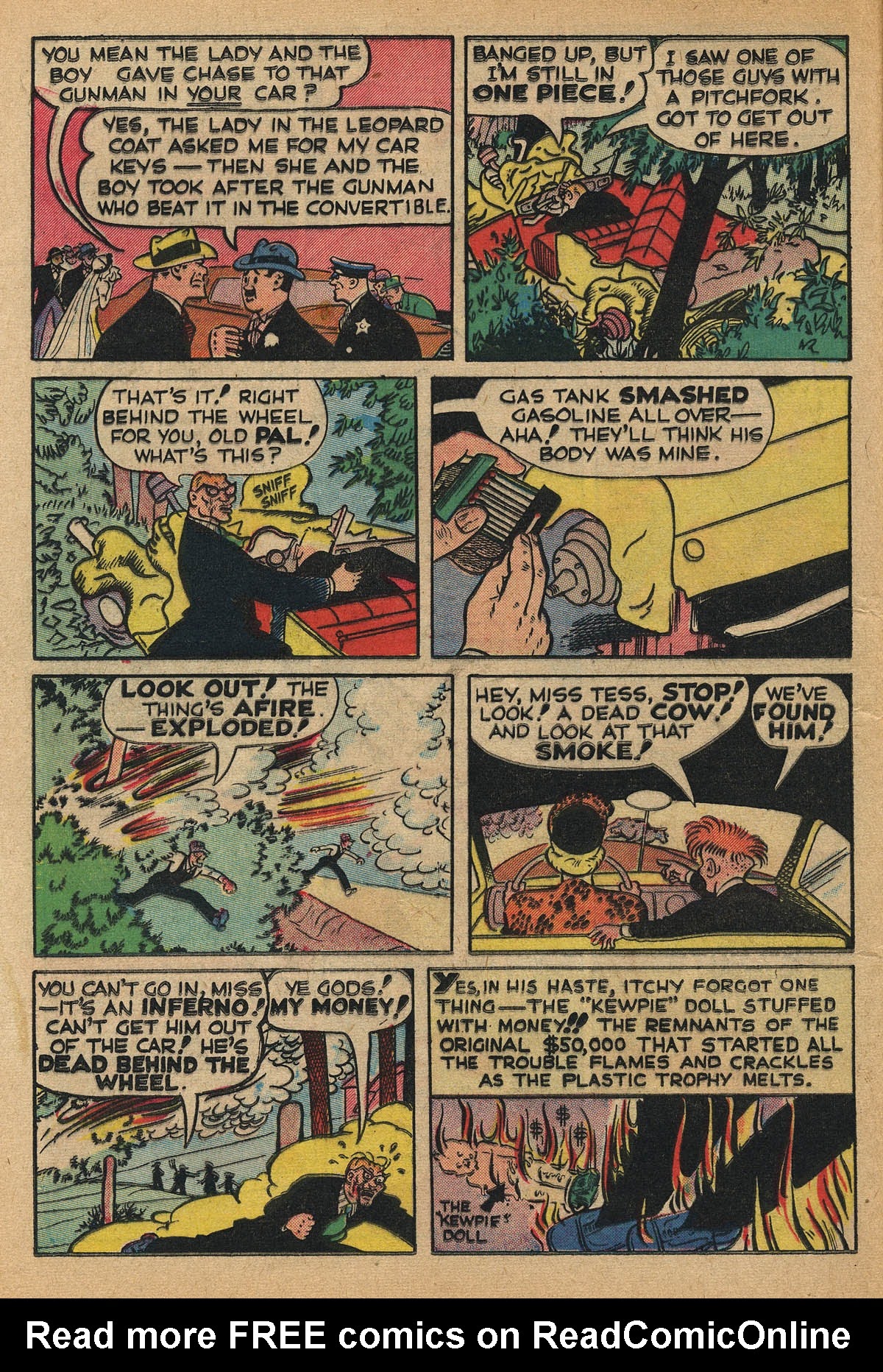 Read online Dick Tracy comic -  Issue #38 - 16