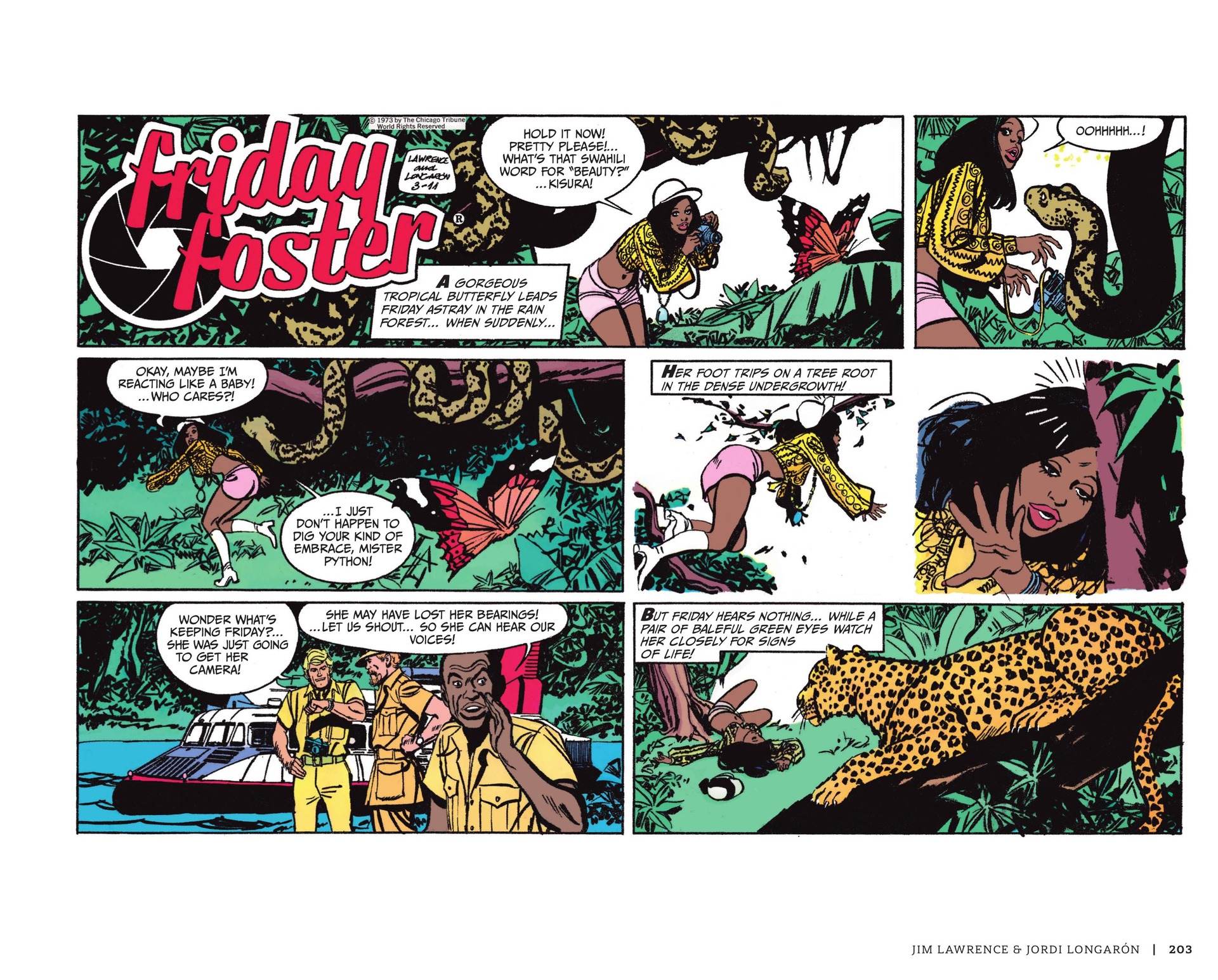 Read online Friday Foster: The Sunday Strips comic -  Issue # TPB (Part 3) - 4