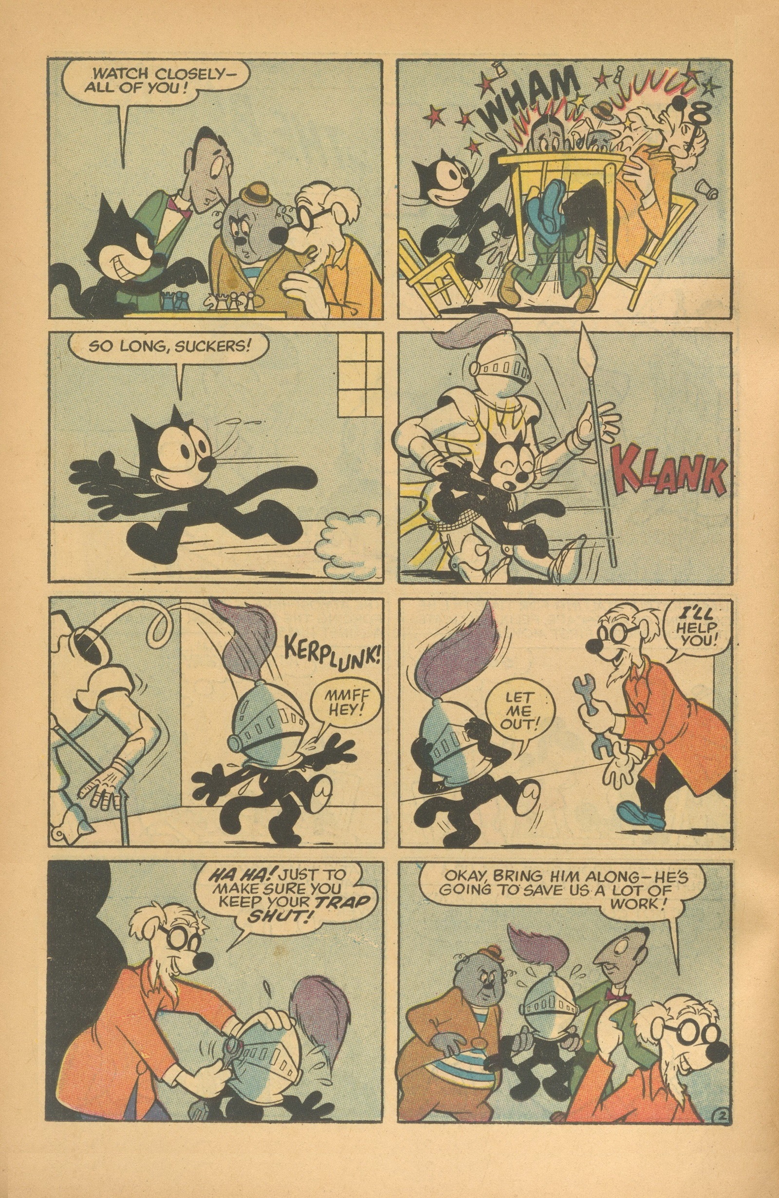 Read online Felix the Cat (1955) comic -  Issue #85 - 22