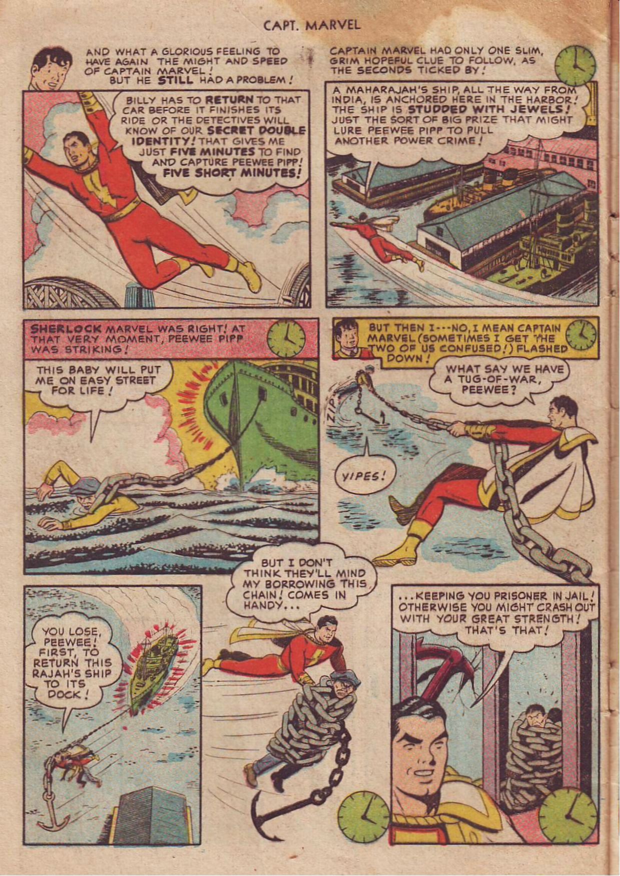 Read online Captain Marvel Adventures comic -  Issue #149 - 32