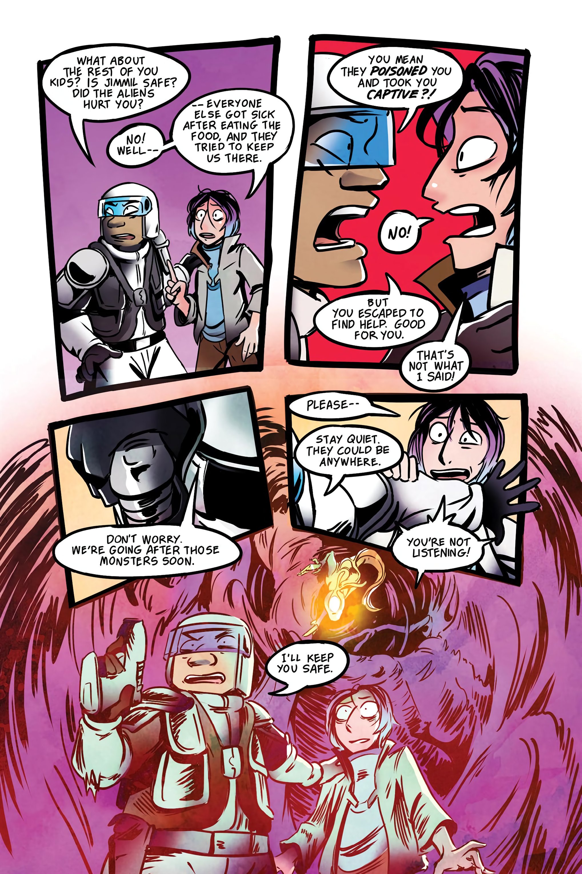 Read online Cosmic Cadets: Contact! comic -  Issue # TPB (Part 1) - 96