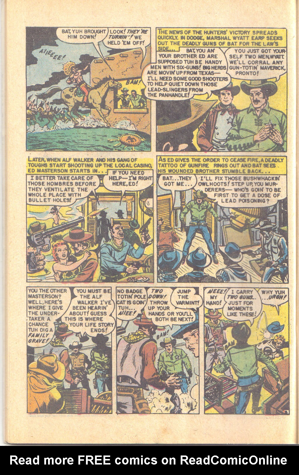 Read online Wild Western Action comic -  Issue #3 - 44