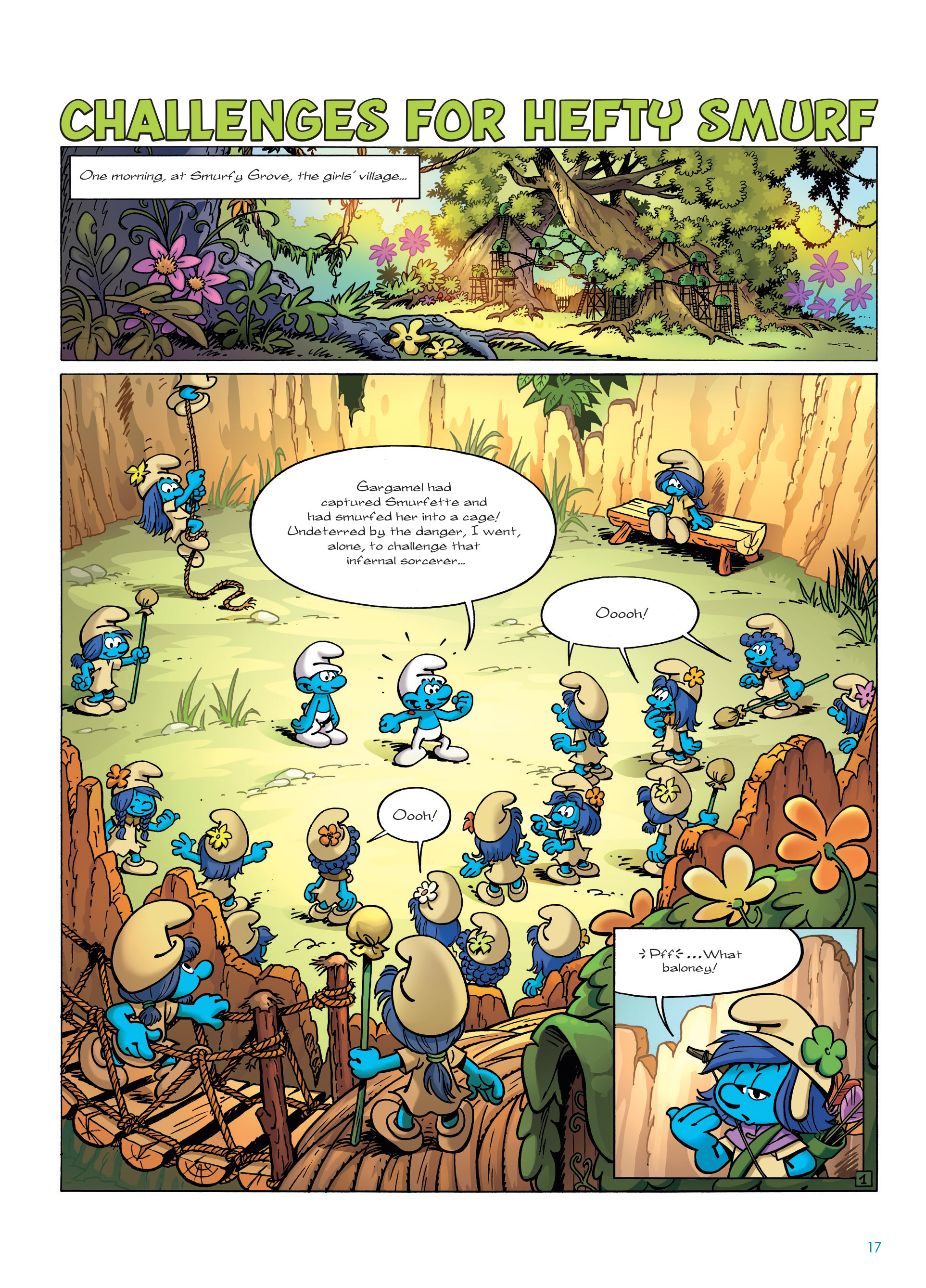 Read online Smurfs: The Village Behind The Wall comic -  Issue #1 - 17