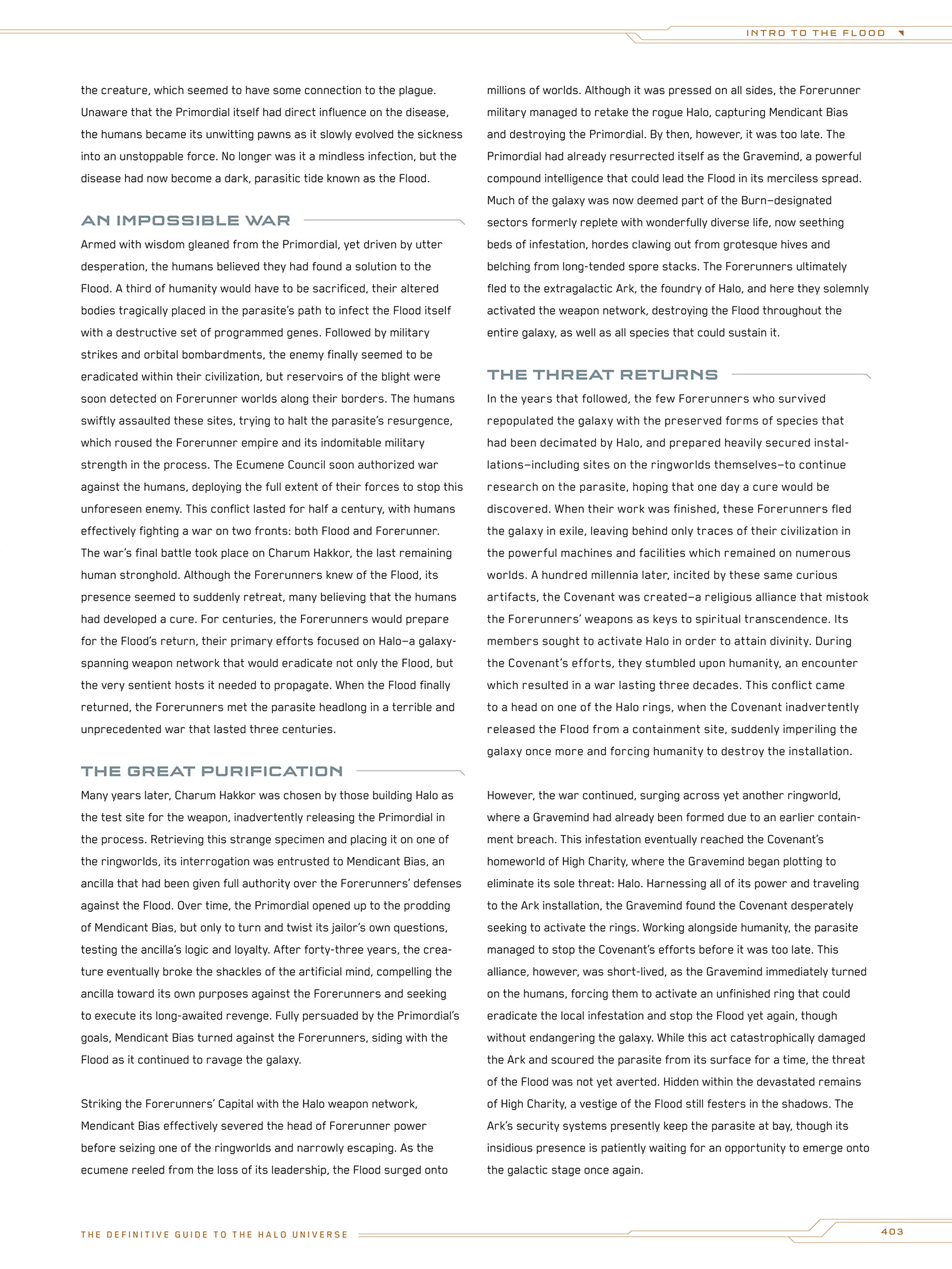 Read online Halo Encyclopedia comic -  Issue # TPB (Part 4) - 97