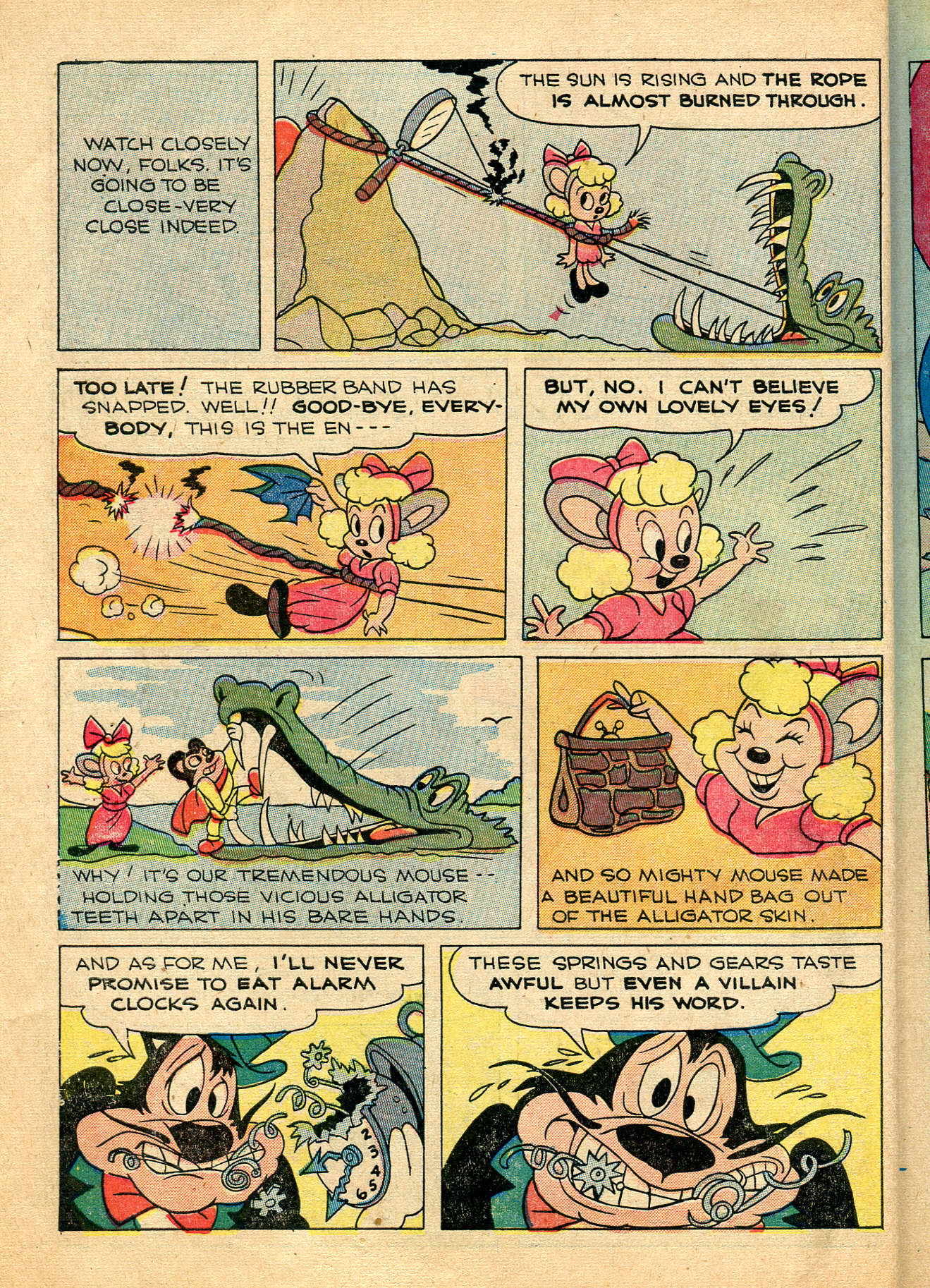 Read online Paul Terry's Mighty Mouse Comics comic -  Issue #25 - 10