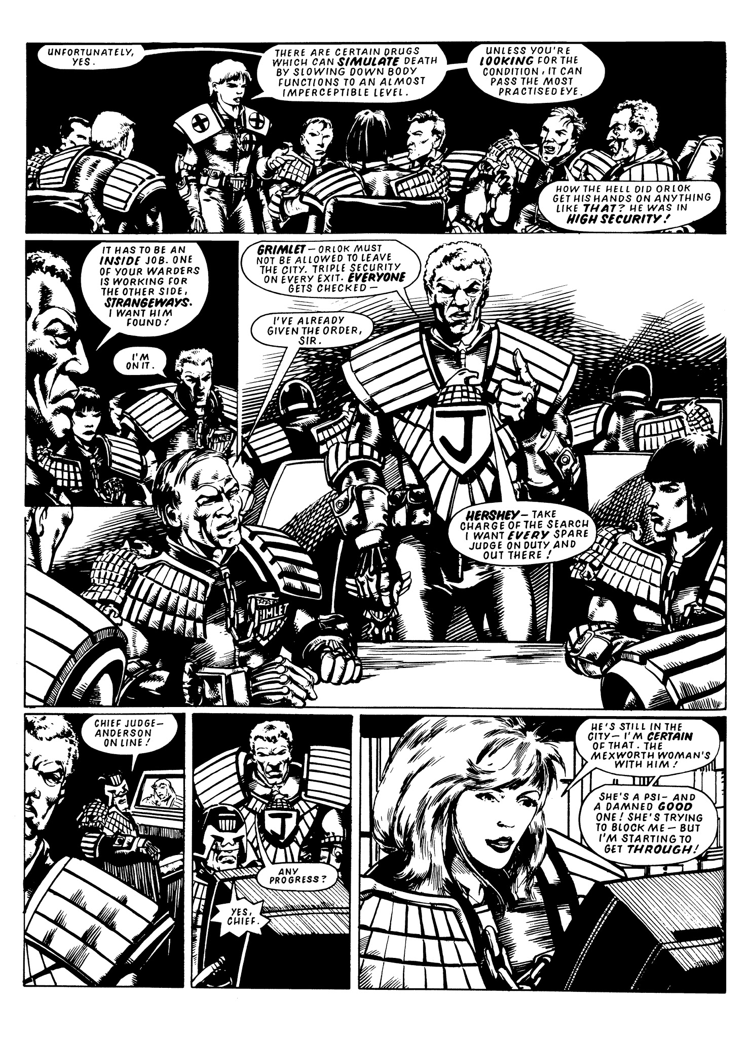 Read online Judge Anderson: The Psi Files comic -  Issue # TPB 1 - 176