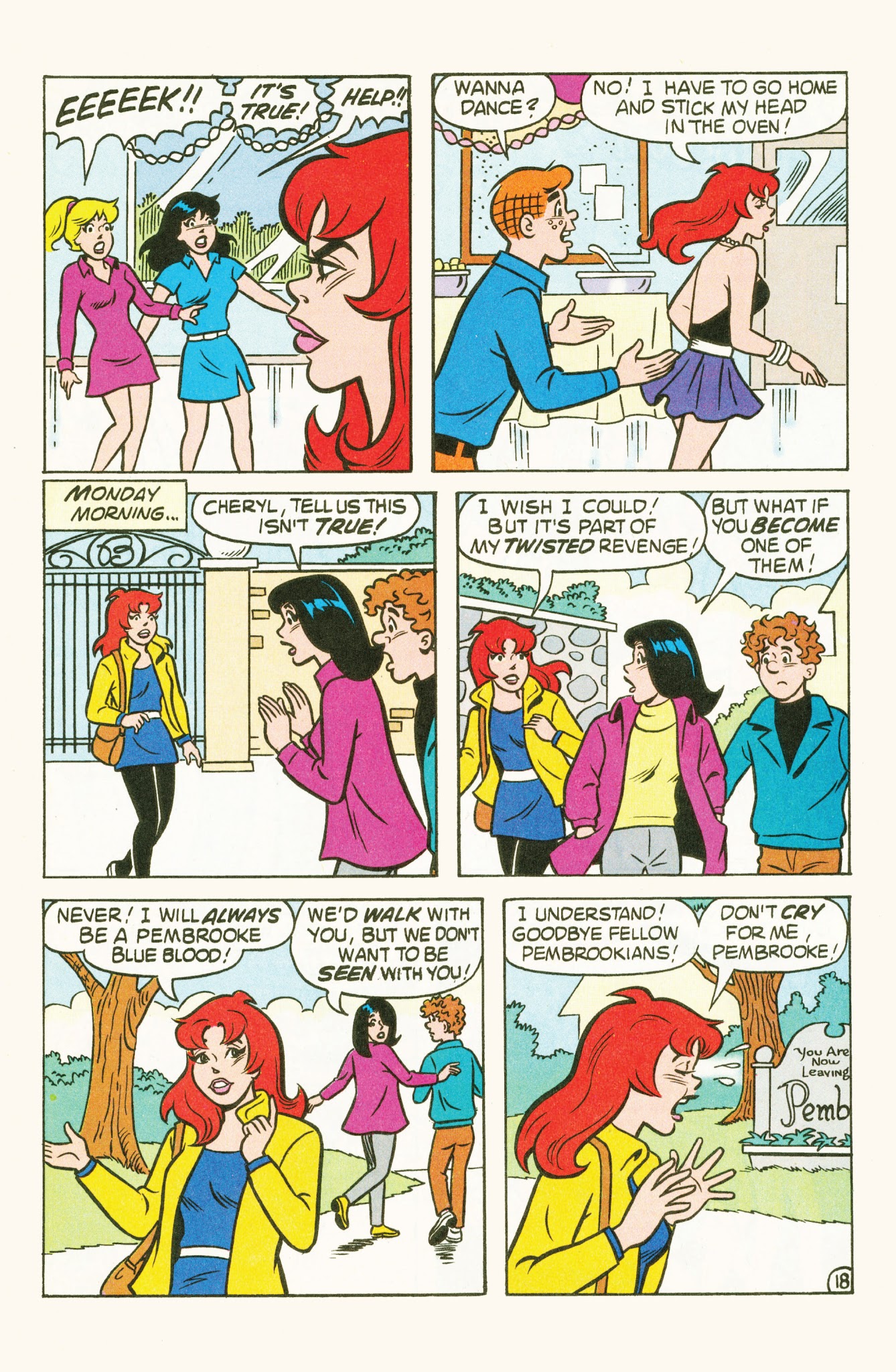 Read online Cheryl Blossom comic -  Issue #11 - 22