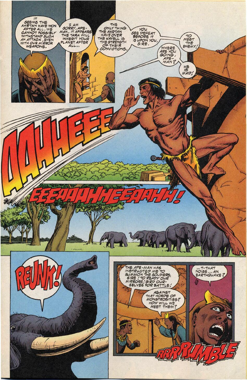 Read online Tarzan (1996) comic -  Issue #4 - 25