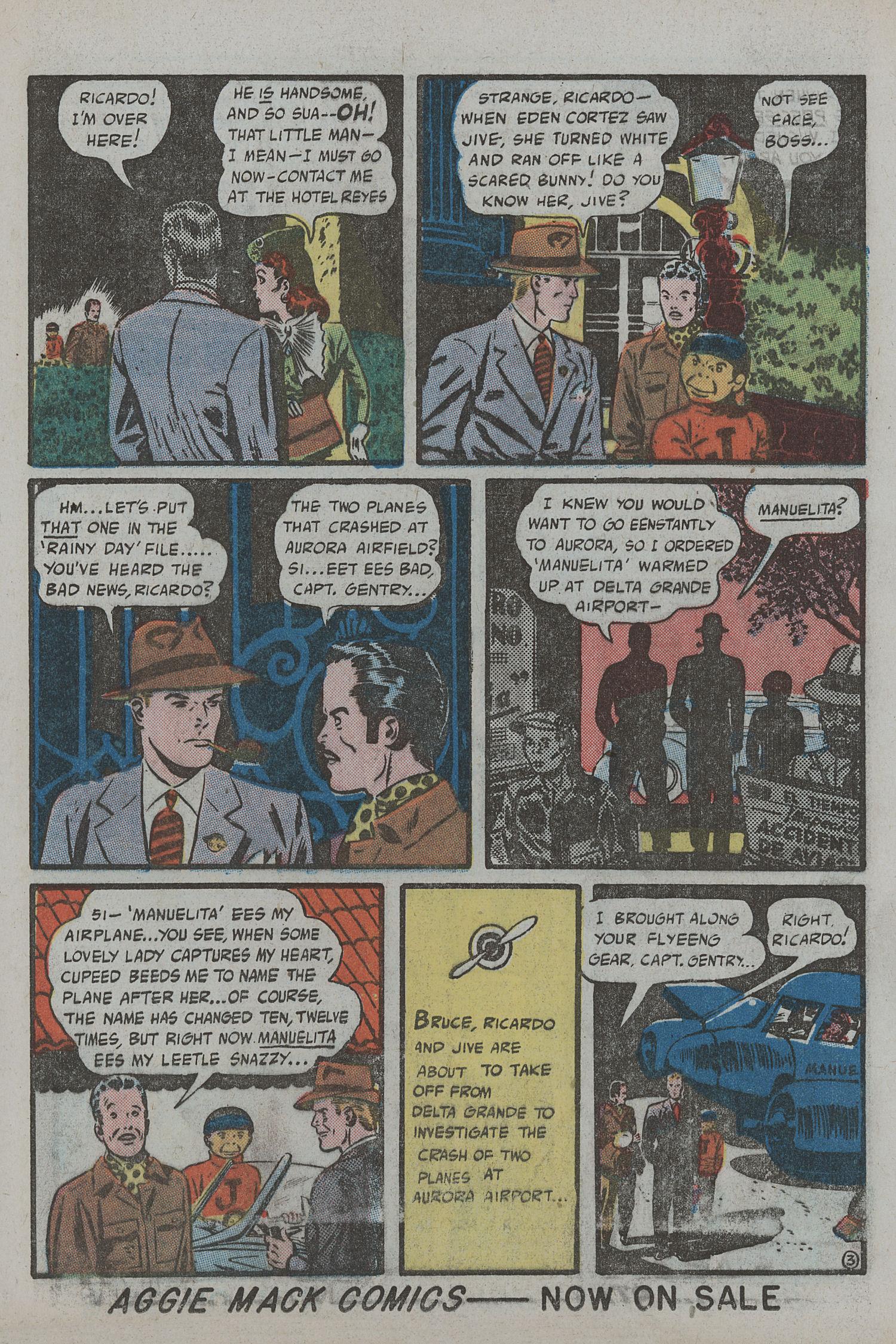 Read online Bruce Gentry comic -  Issue #1 - 13