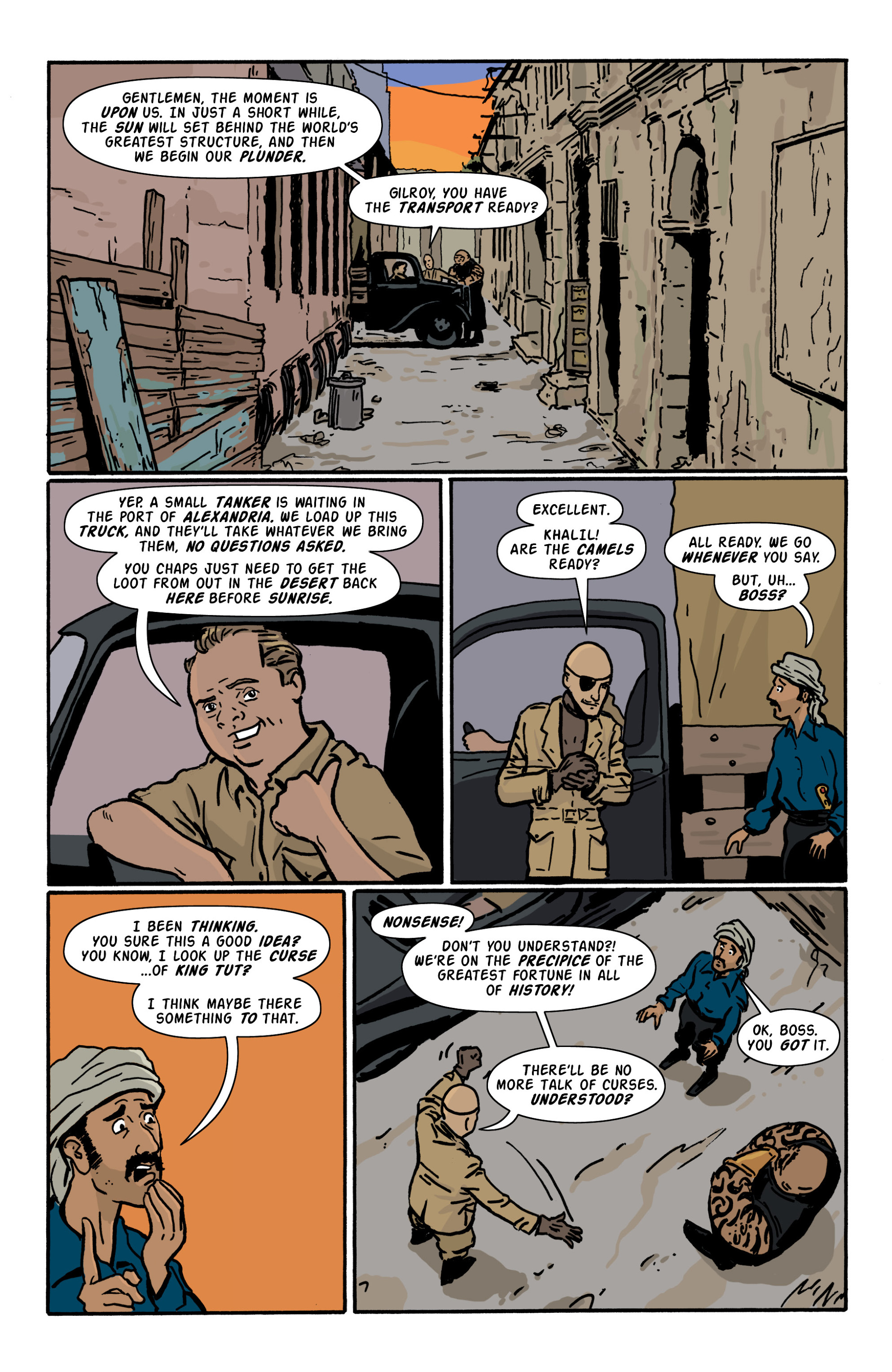 Read online Rocket Robinson and the Pharaoh's Fortune comic -  Issue # TPB (Part 2) - 82