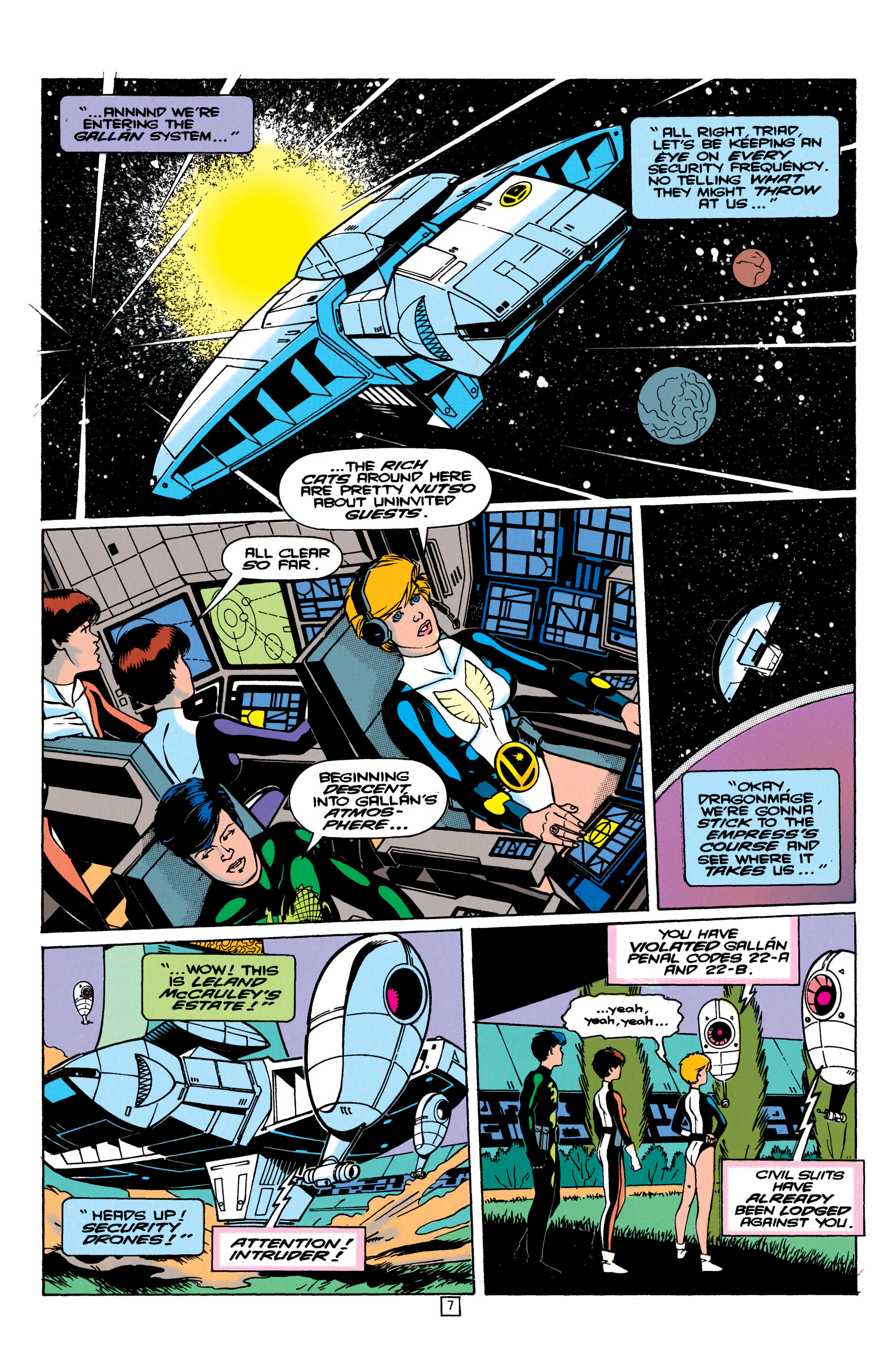 Read online Legionnaires comic -  Issue #6 - 8