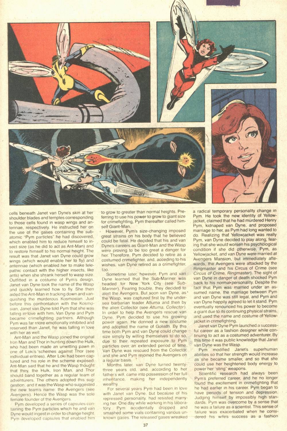 Read online The Official Handbook of the Marvel Universe Deluxe Edition comic -  Issue #14 - 39