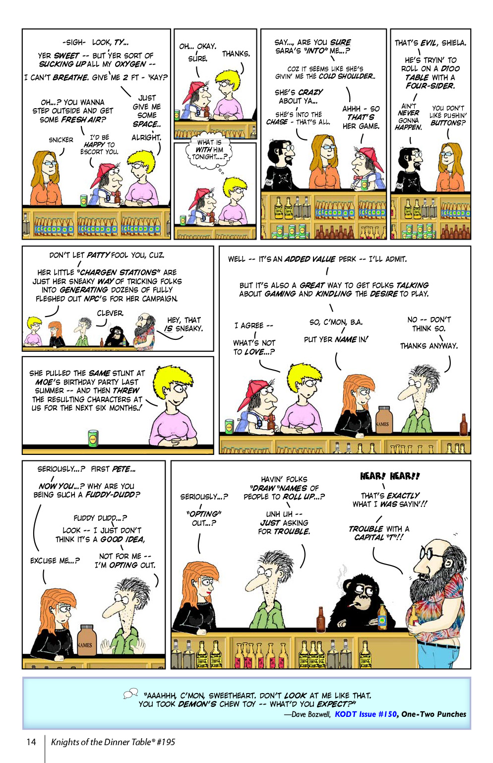 Read online Knights of the Dinner Table comic -  Issue #195 - 16