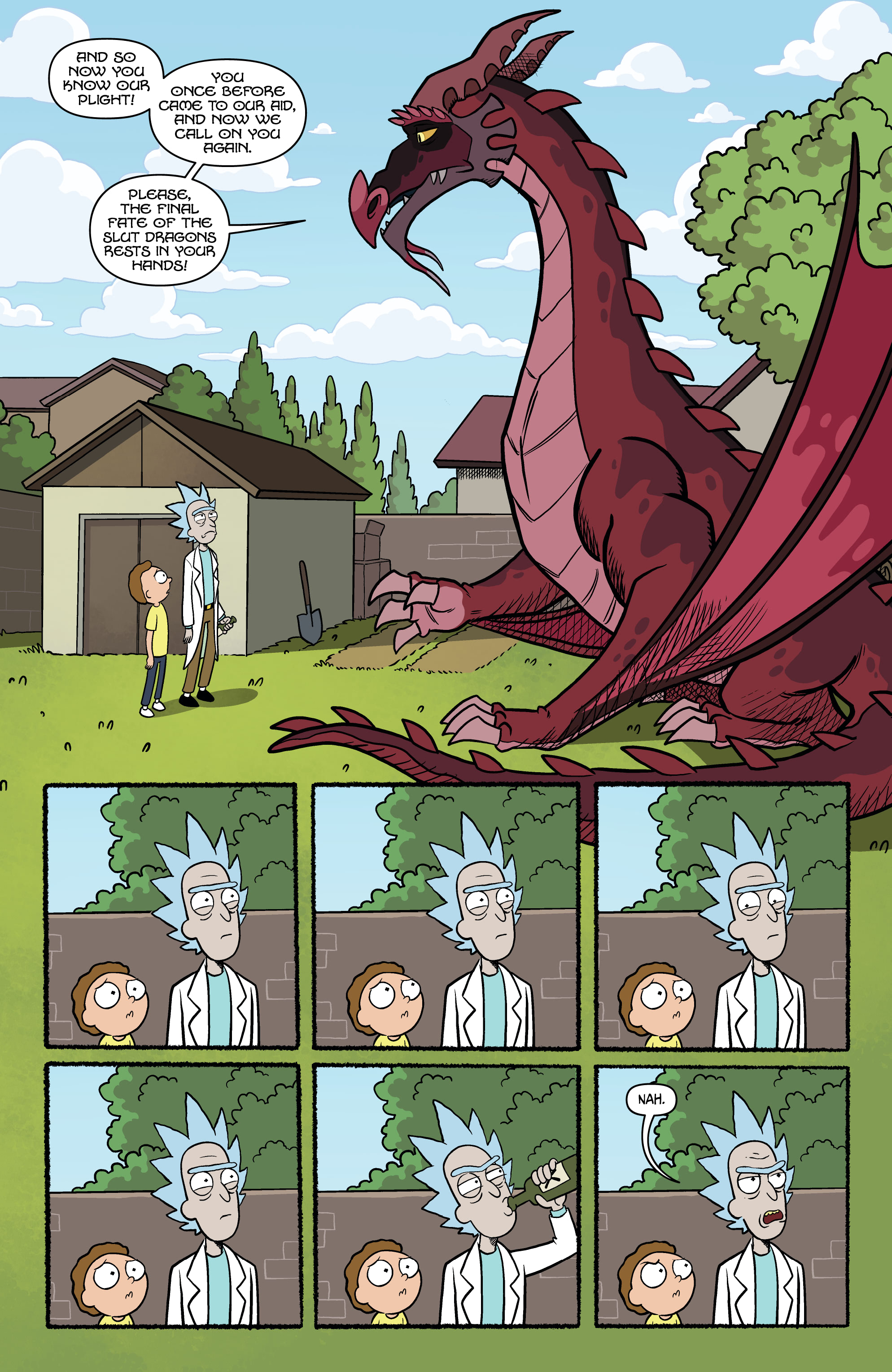 Read online Rick and Morty: Worlds Apart comic -  Issue # _TPB - 19