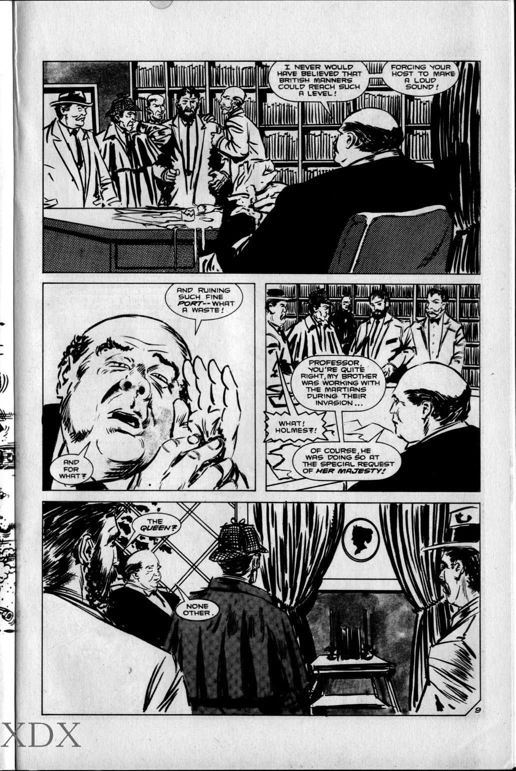 Read online Sherlock Holmes in the Case of the Missing Martian comic -  Issue #3 - 11