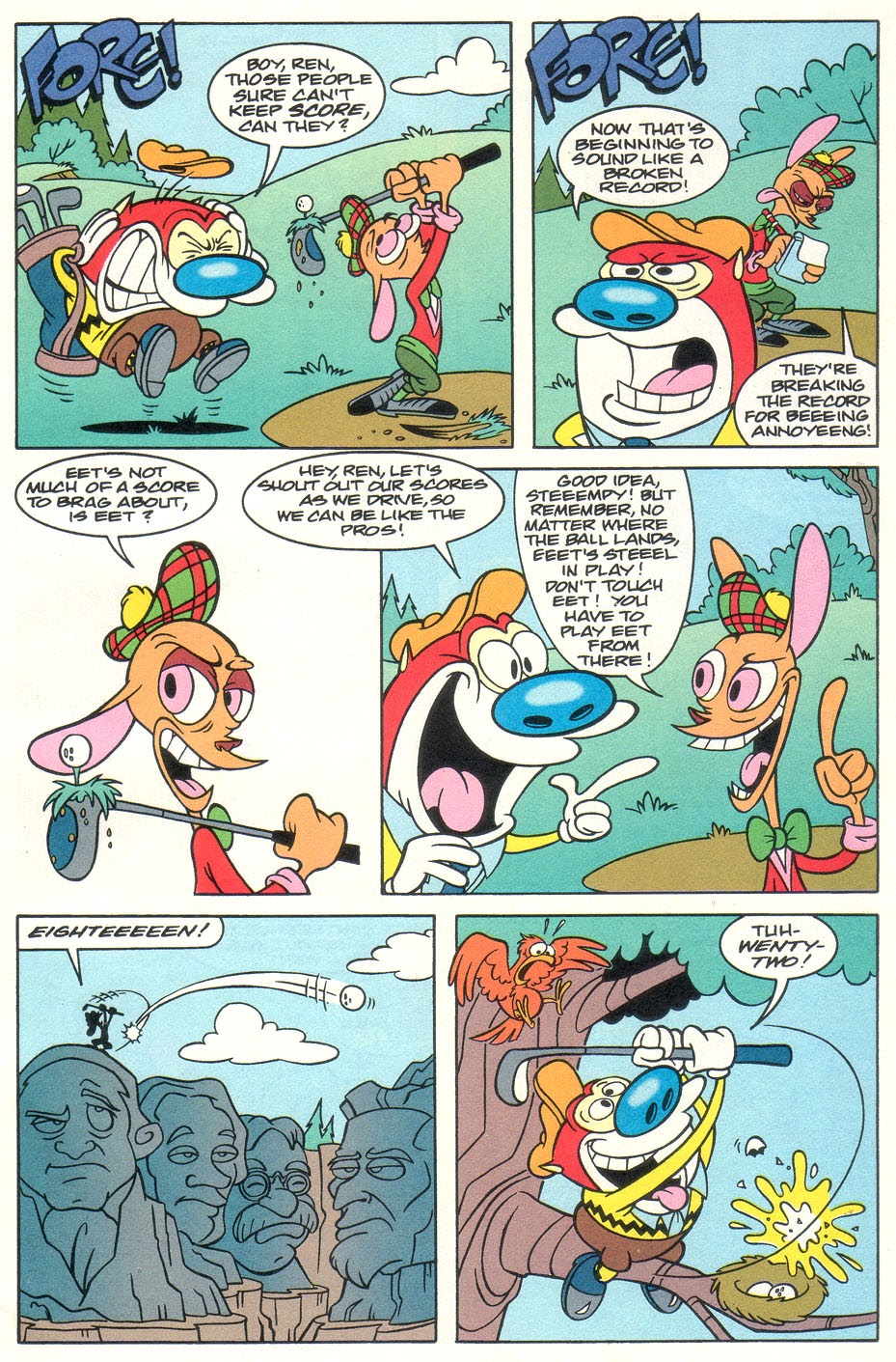 Read online The Ren and Stimpy Show Special: Four Swerks comic -  Issue # Full - 9